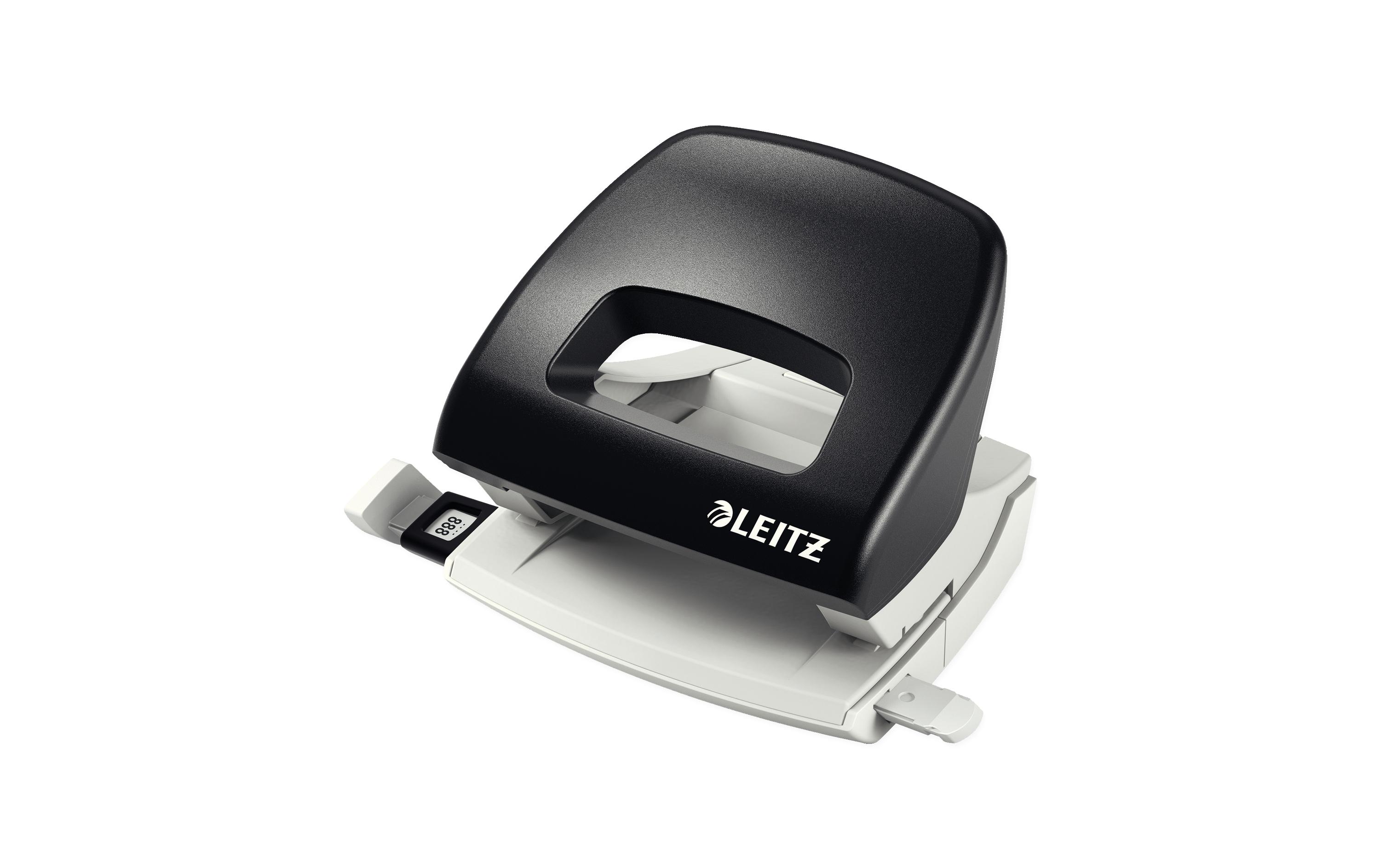 Leitz Locher NeXXt 16 Blatt, Schwarz