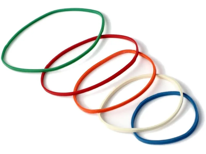 Läufer Gummiband 95 Stück