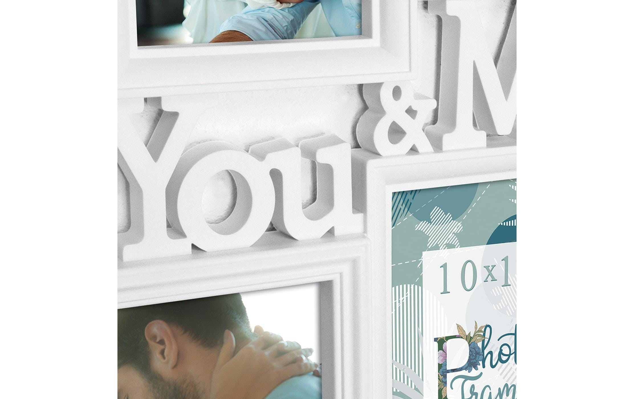 Zep Bilderrahmen You & Me Weiss, 10 x 15 cm