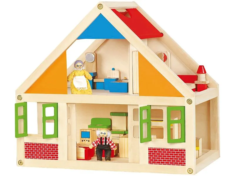 Viga Puppenhaus Holz Viga Puppenhaus Holz