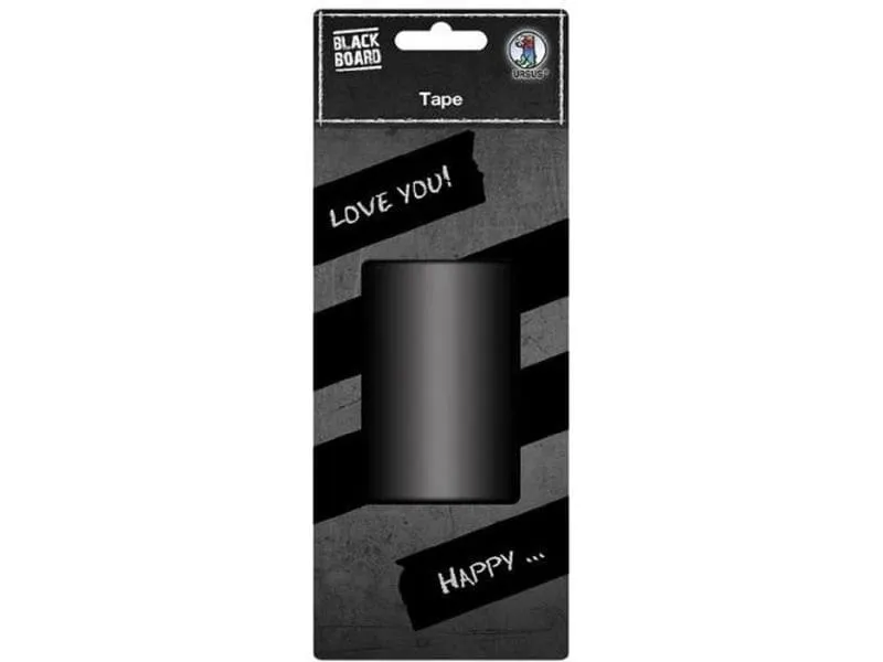 URSUS Klebeband Blackboard 75 mm x 5 m, Schwarz URSUS Klebeband Blackboard 75 mm x 5 m, Schwarz