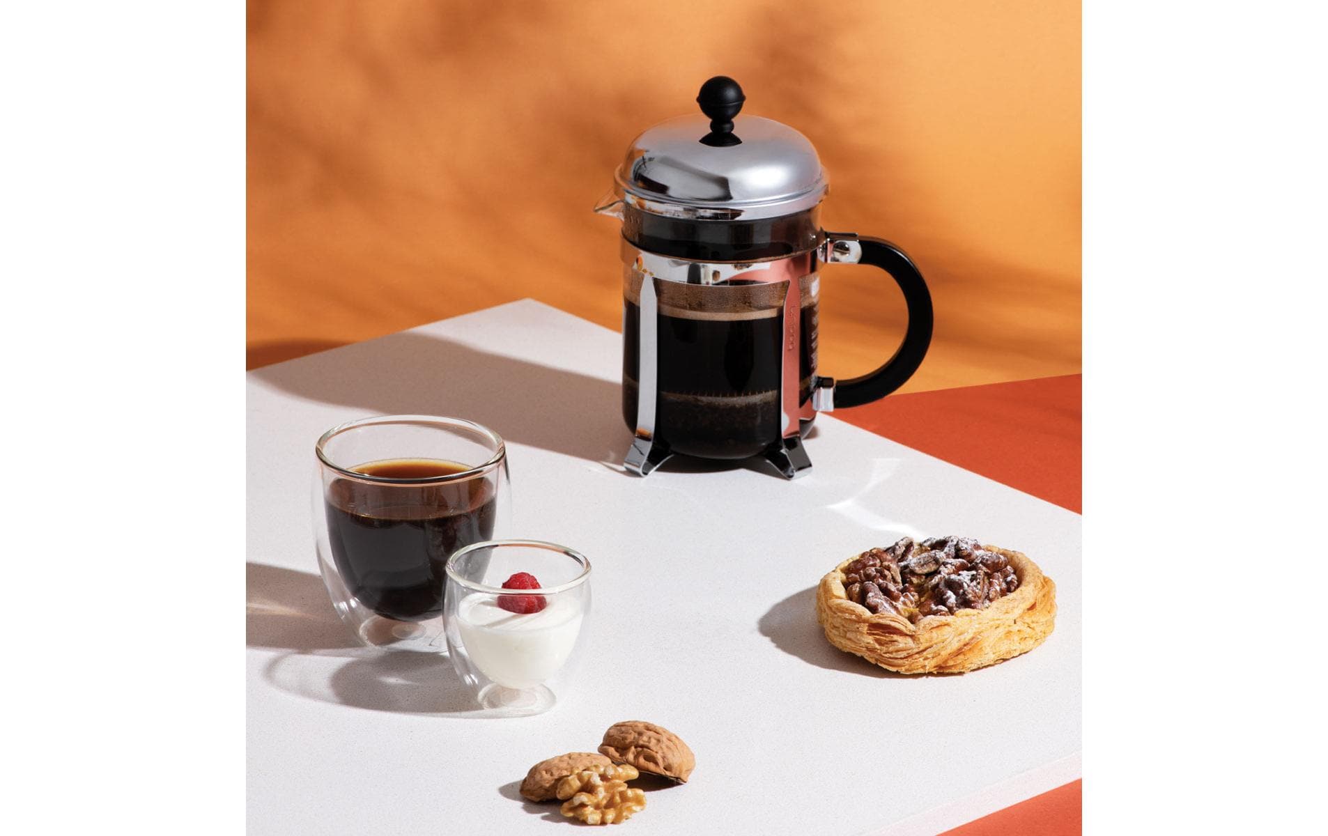 Bodum Kaffeebereiter Chambord Verchromt, Schwarz, 0.5 l Bodum Kaffeebereiter Chambord Verchromt, Schwarz, 0.5 l