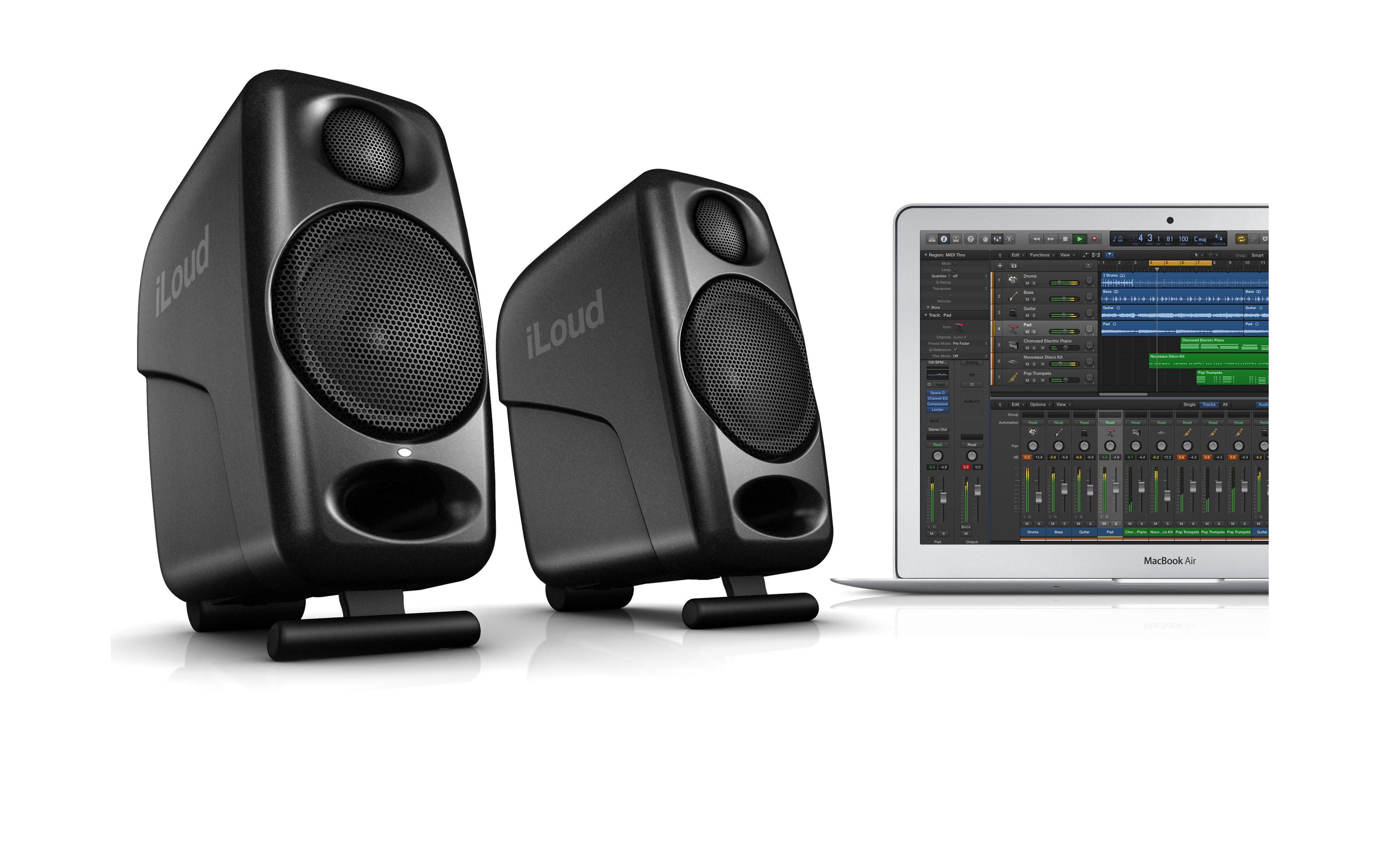 IK Multimedia Studiomonitore iLoud Micro Monitor Schwarz