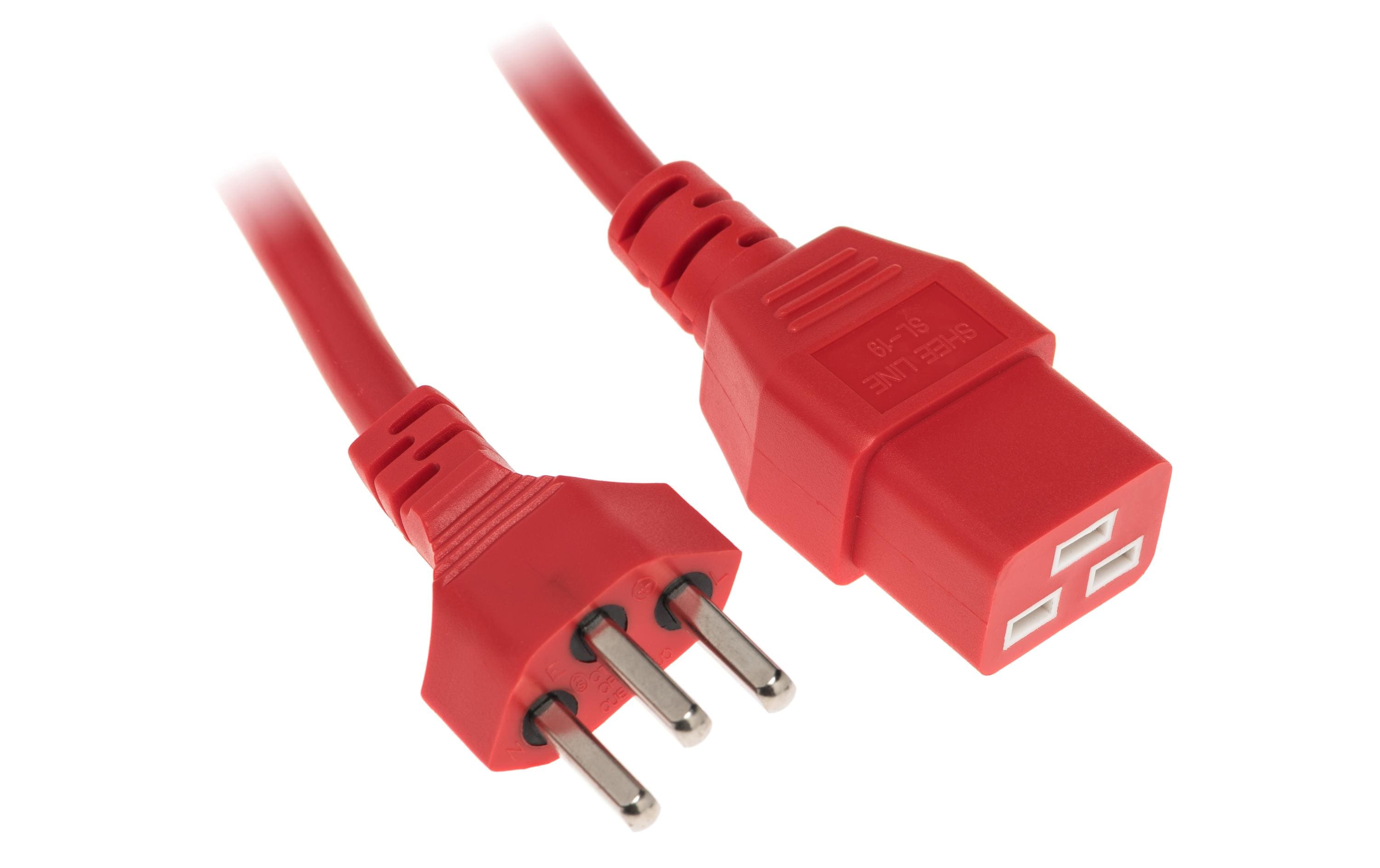 Diggelmann Netzkabel 2 m C19-T23