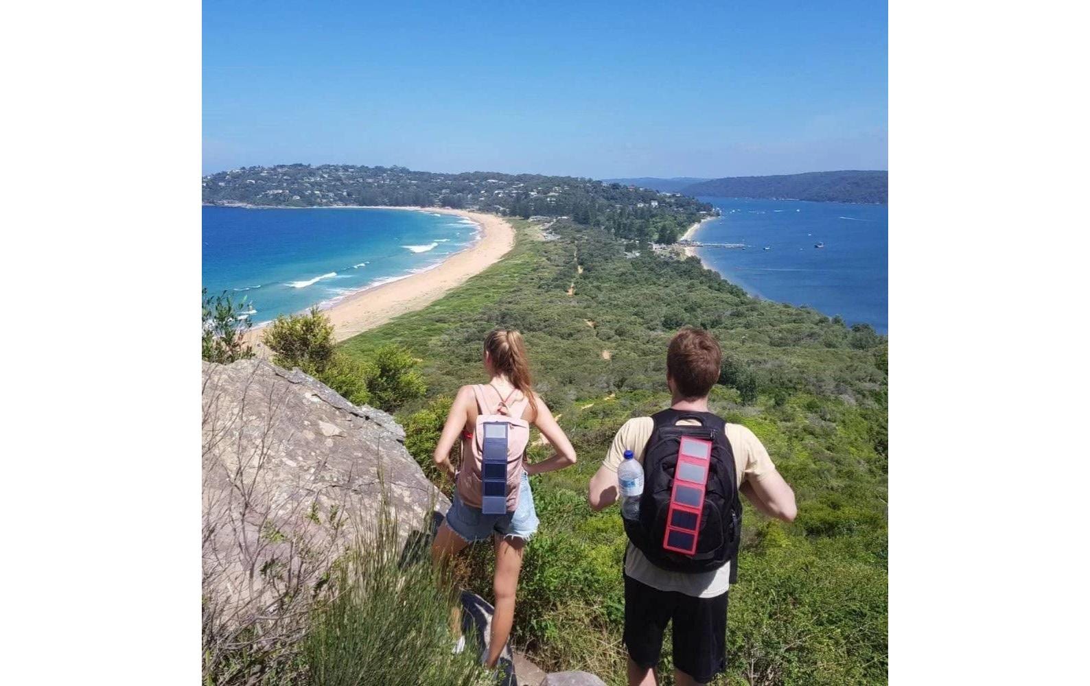 SunSlice Powerbank Photon 4W Sol – Blau, 4000 mAh