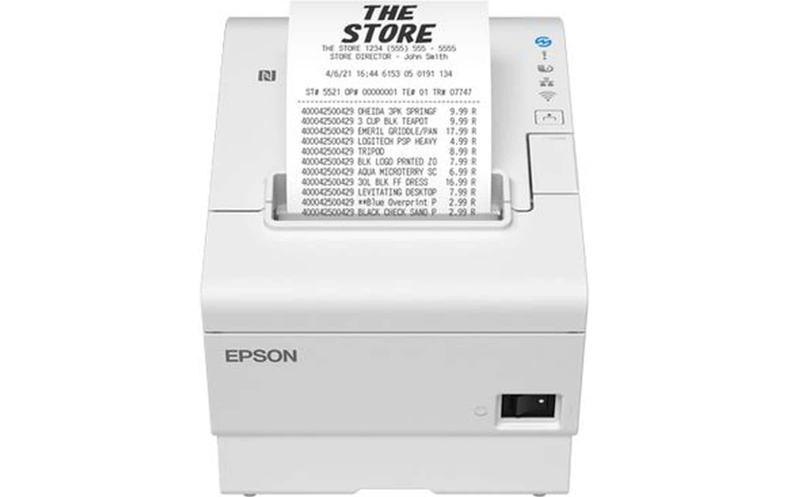 Epson Thermodrucker TM-T88VII (LAN / USB / Serial / White)