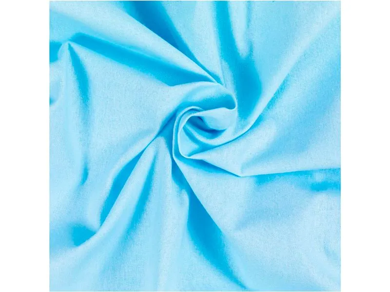 Creativ Company Stoff 145 cm x 200 cm, Türkis