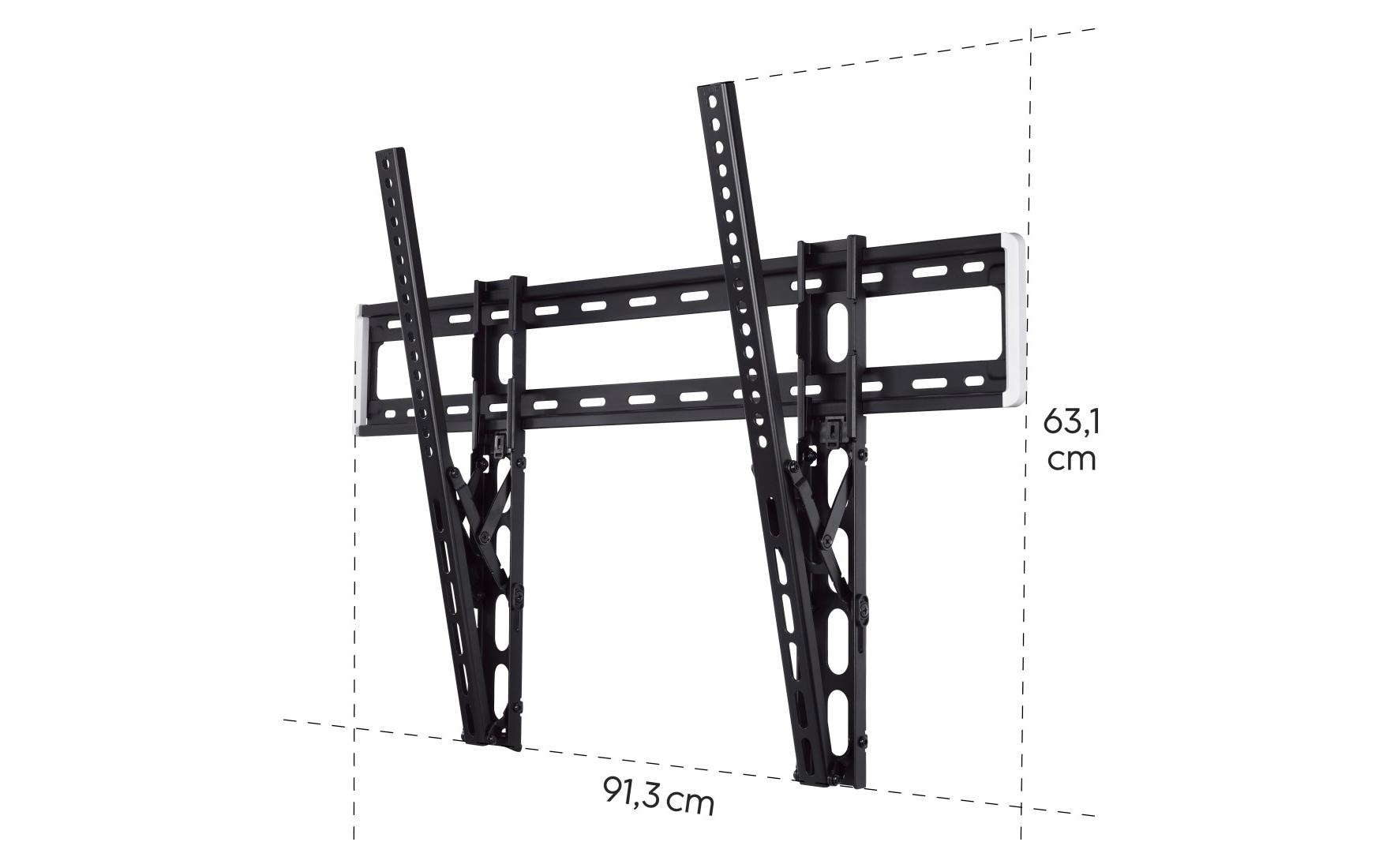 Hama Technics AG TV-Wandhalterung 100 Schwarz