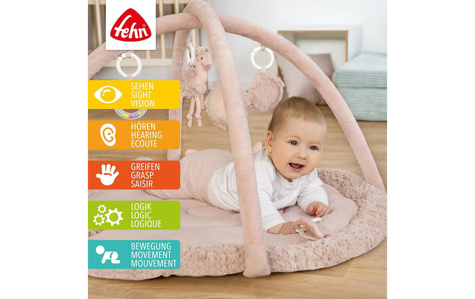 fehn 3-D-Activity-Decke Flamingo, Rose fehn 3-D-Activity-Decke Flamingo, Rose