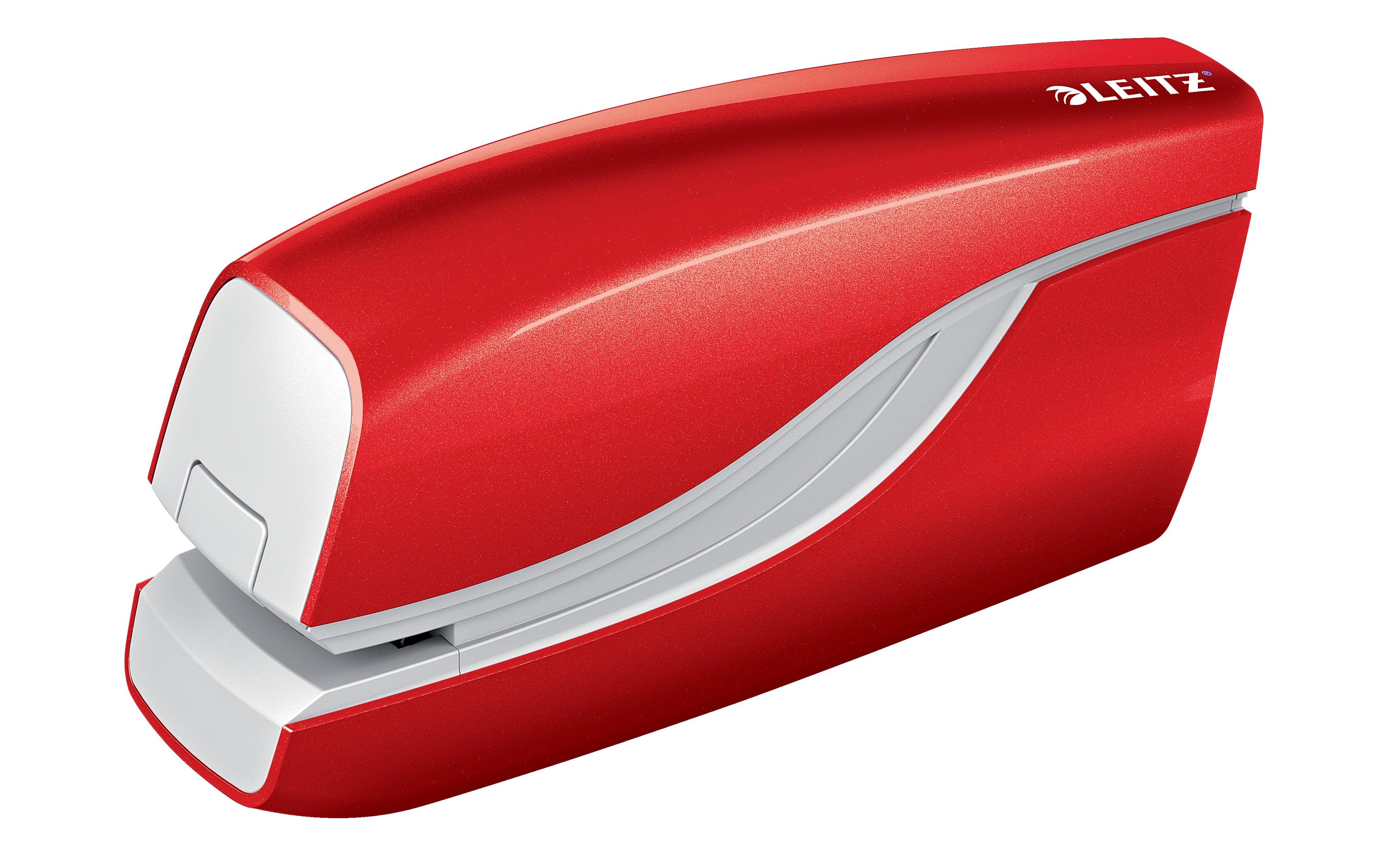 Leitz Elektrisches Heftgerät NeXXt WOW 10 Seiten, Rot Leitz Elektrisches Heftgerät NeXXt WOW 10 Seiten, Rot