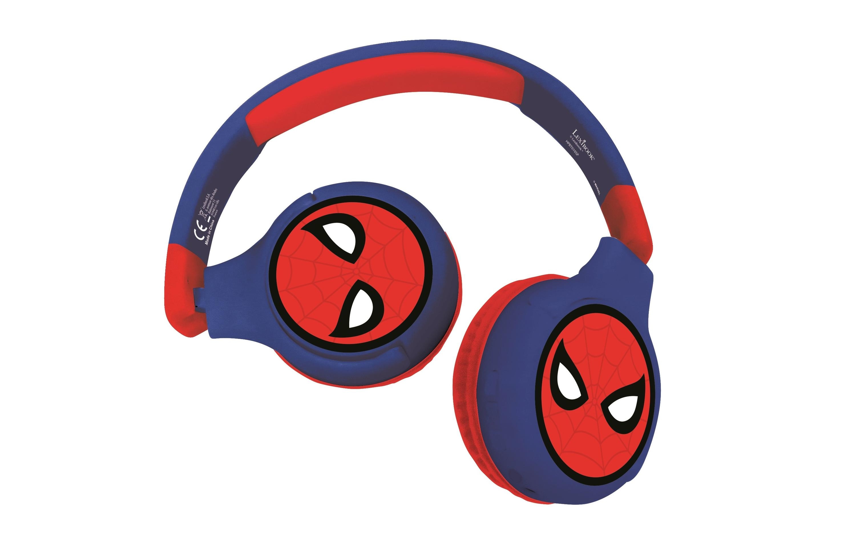 Lexibook Kinderkopfhörer Spider-Man 2-in-1-Bluetooth Lexibook Kinderkopfhörer Spider-Man 2-in-1-Bluetooth