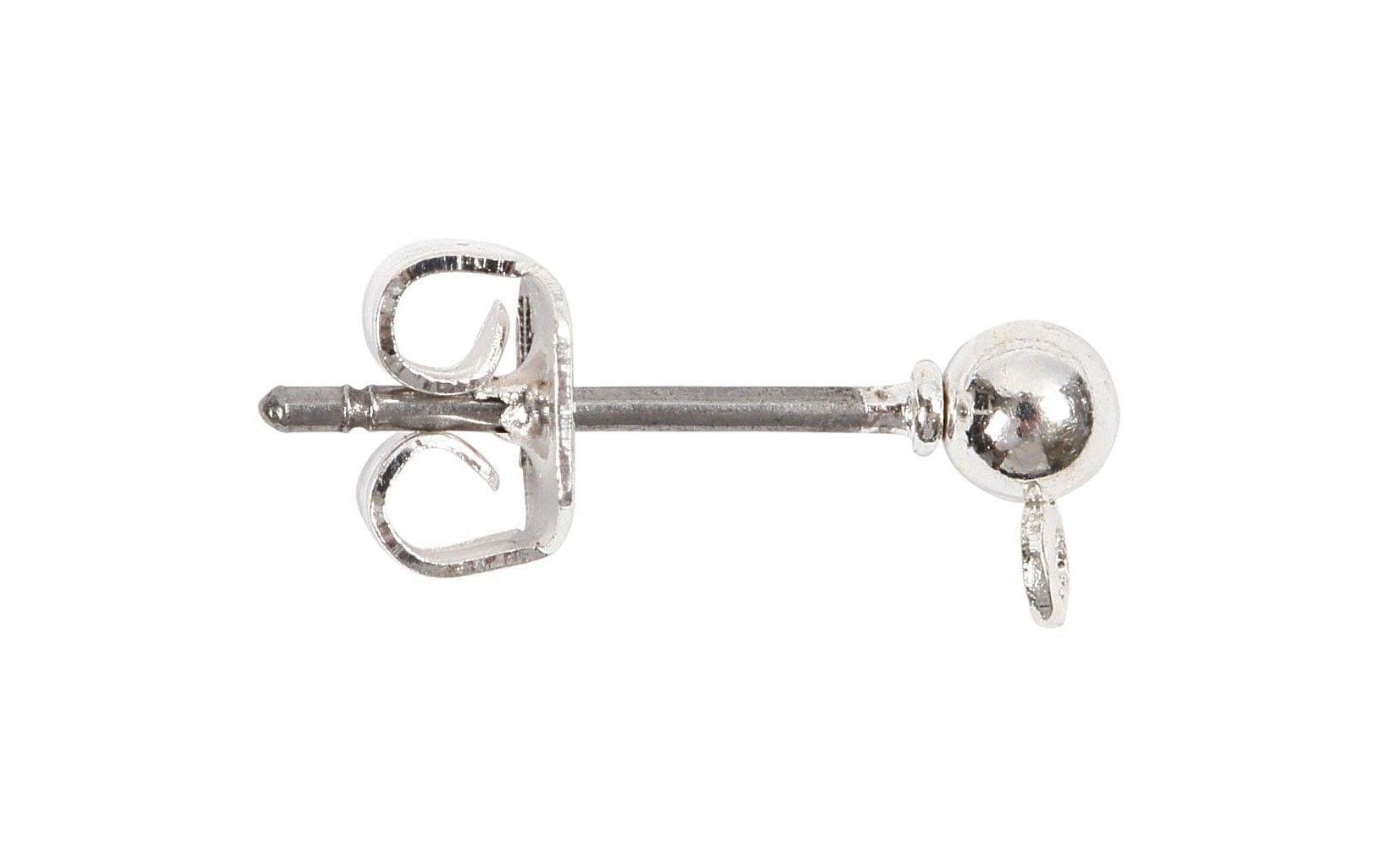 Creativ Company Ohrring 13 mm Versilbert, Nickelfrei, 10 Stk. Creativ Company Ohrring 13 mm Versilbert, Nickelfrei, 10 Stk.