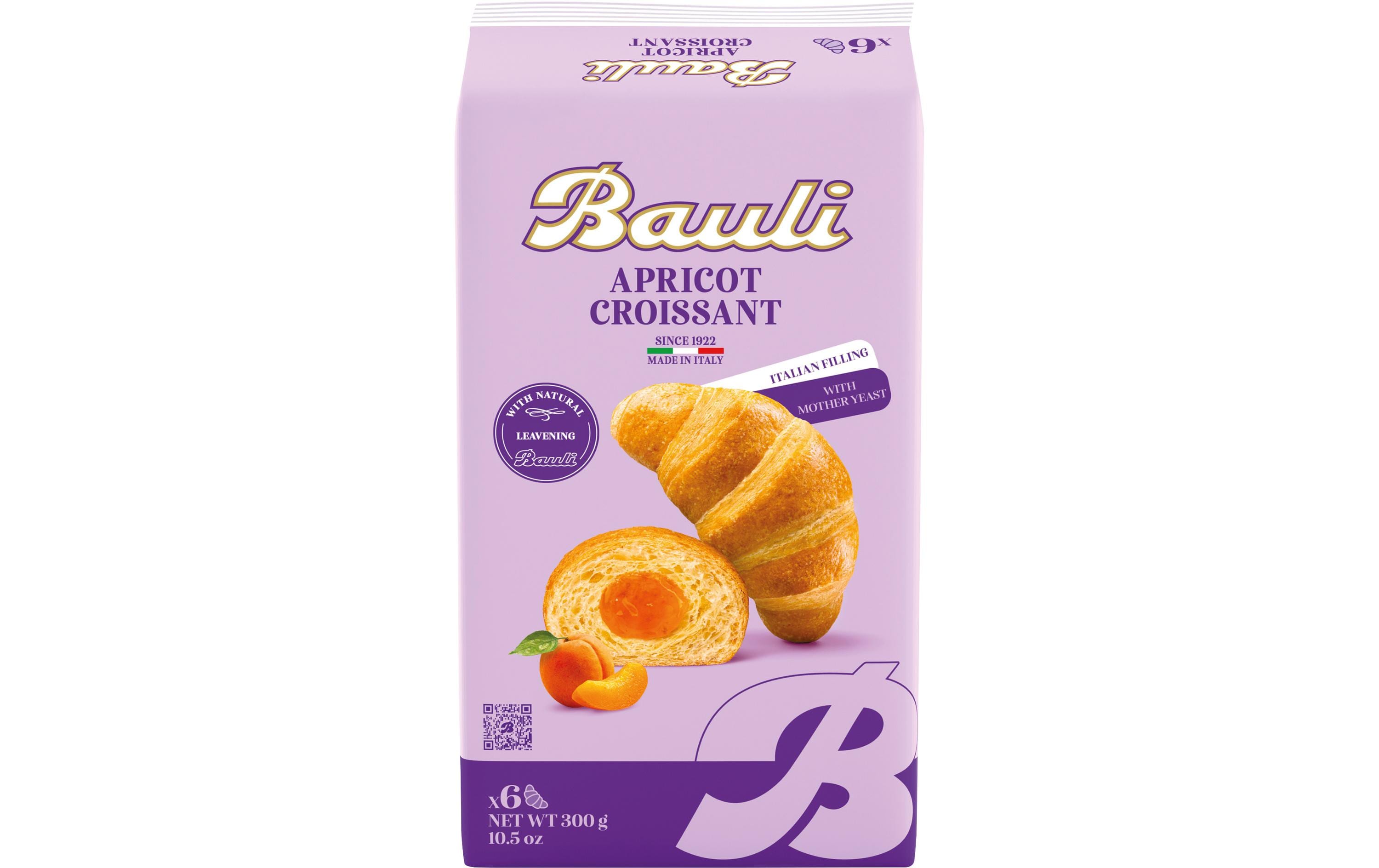 Bauli Croissant – Aprikose 6 Stück, 300 g Bauli Croissant – Aprikose 6 Stück, 300 g
