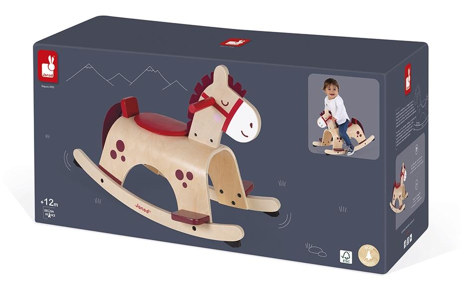 Janod Schaukelpferd Pony Nature