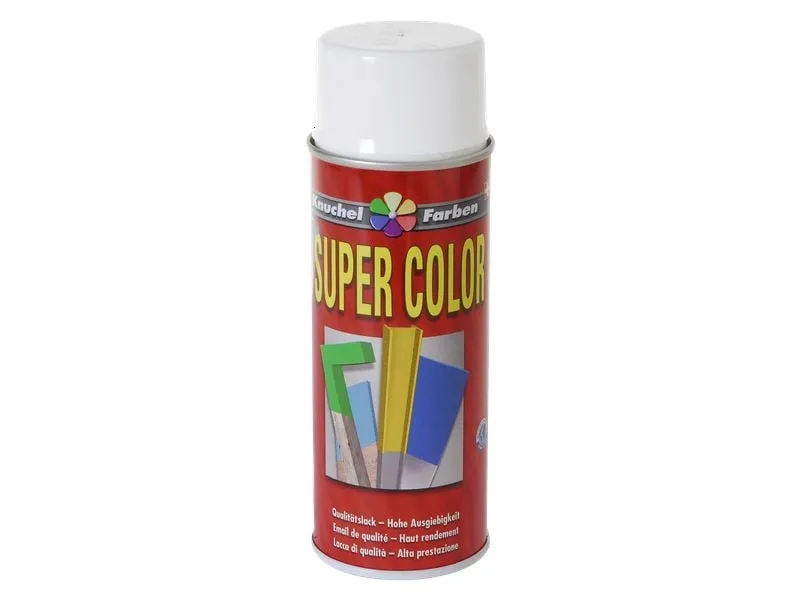Knuchel Lack-Spray Super Color 400 ml Weiss Glanz 9003 Knuchel Lack-Spray Super Color 400 ml Weiss Glanz 9003