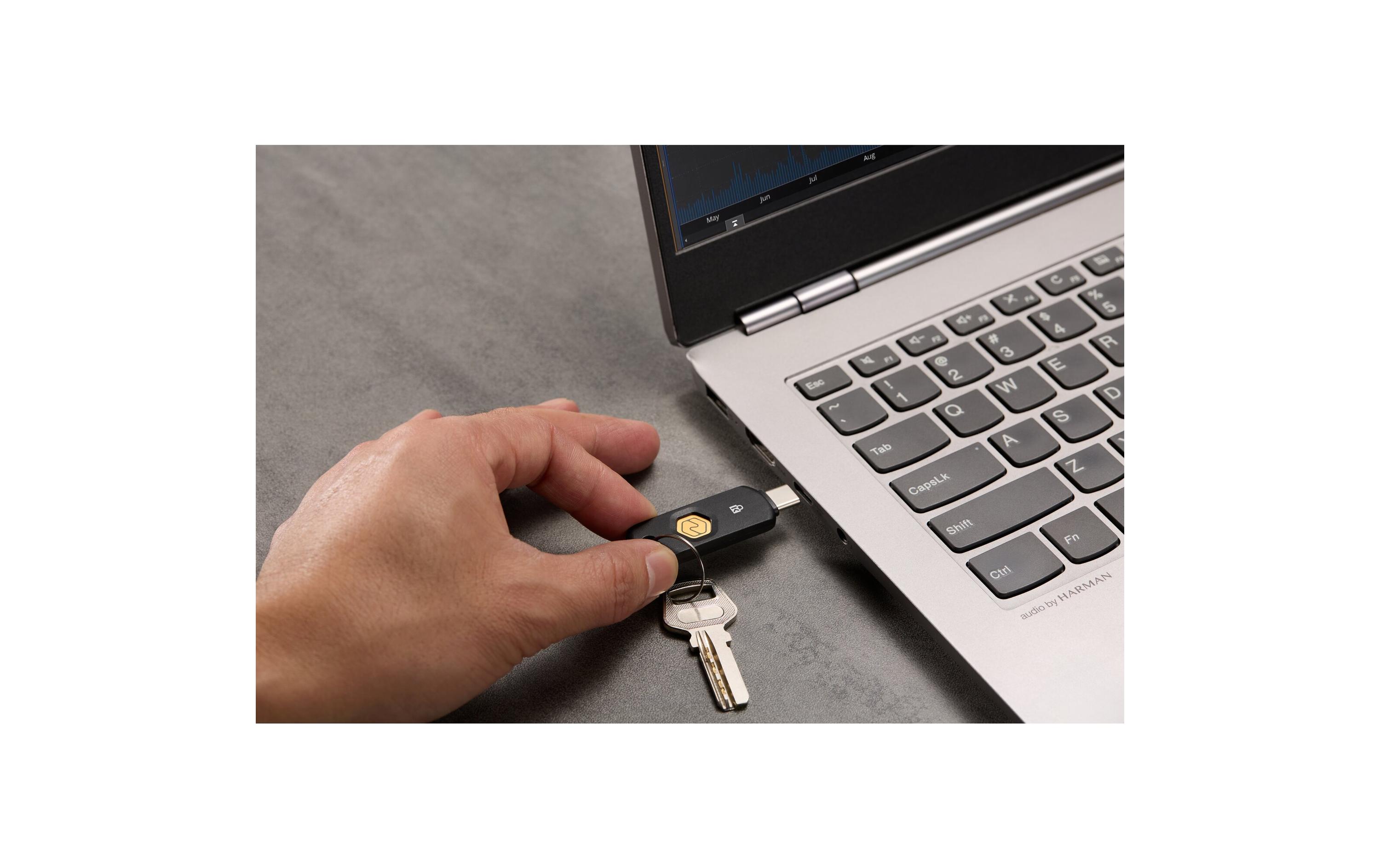 Kensington NFC+ Security Key USB-C, 1 Stück
