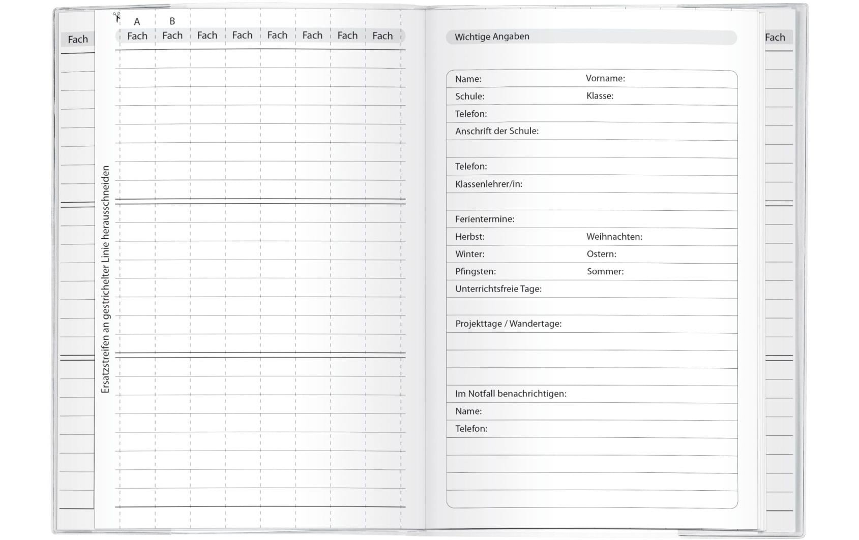 Herlitz Hausaufgabenheft New Batik Freedom A5