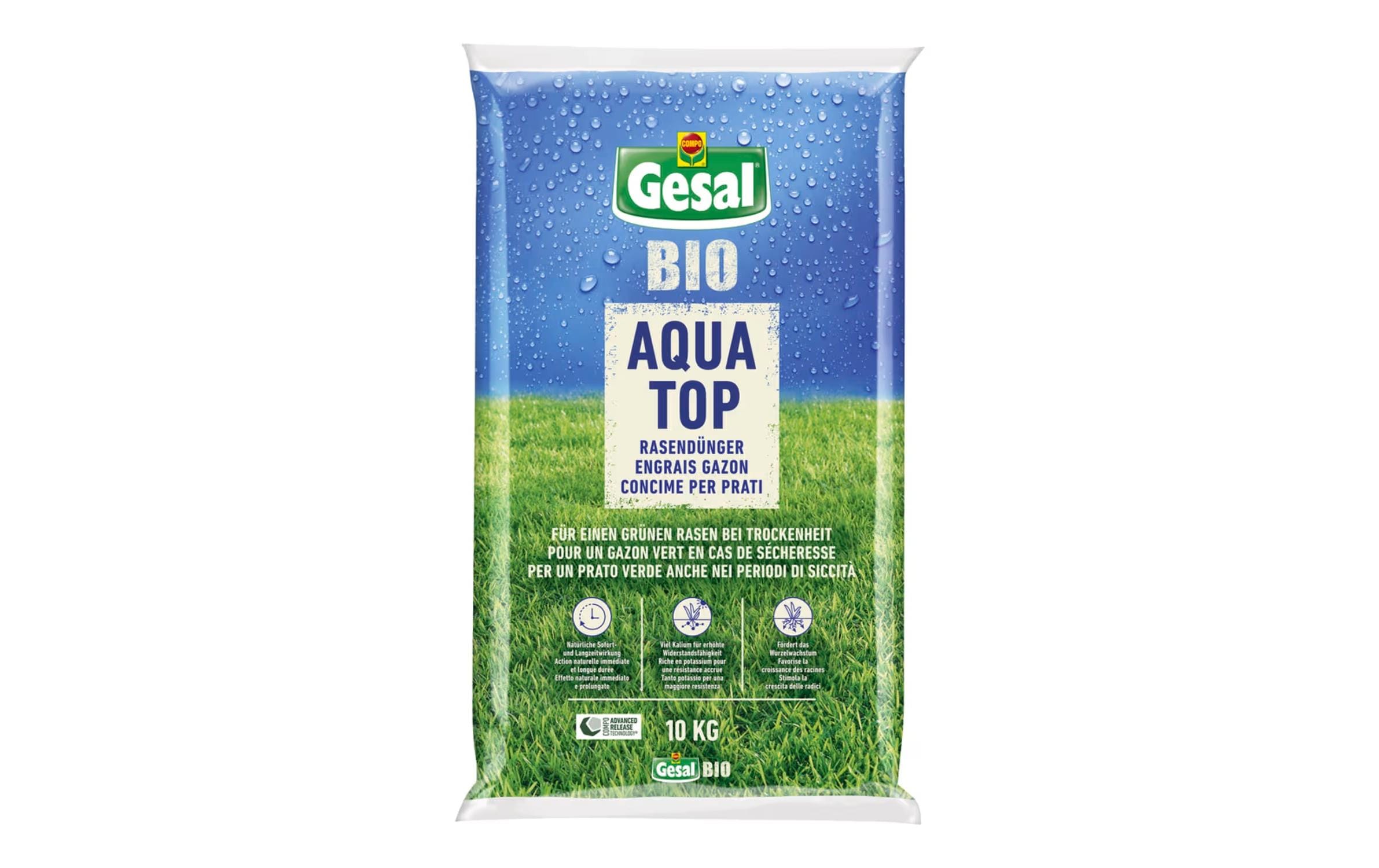 Gesal BIO Rasendünger AQUA-TOP 10 kg