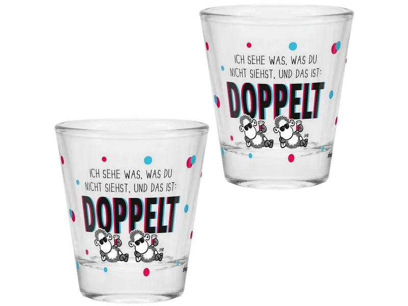 Sheepworld Schnapsglas Doppelt 60 ml, 1 Stück Sheepworld Schnapsglas Doppelt 60 ml, 1 Stück