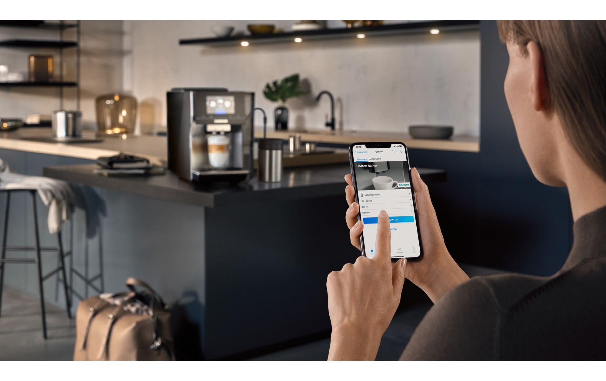 Siemens Kaffeevollautomat EQ700 Classic TP715D01 Braun