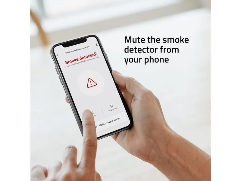 hombli Smart Smoke Detector 2+1 - weiss hombli Smart Smoke Detector 2+1 - weiss