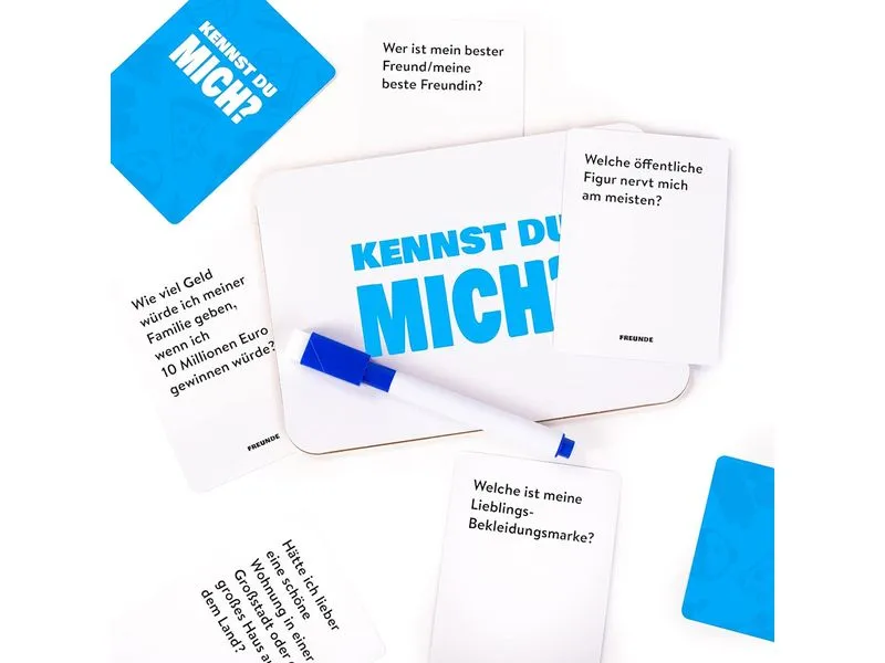 THE WORLD GAME Kartenspiel Kennst Du mich – Freunde -DE- THE WORLD GAME Kartenspiel Kennst Du mich – Freunde -DE-