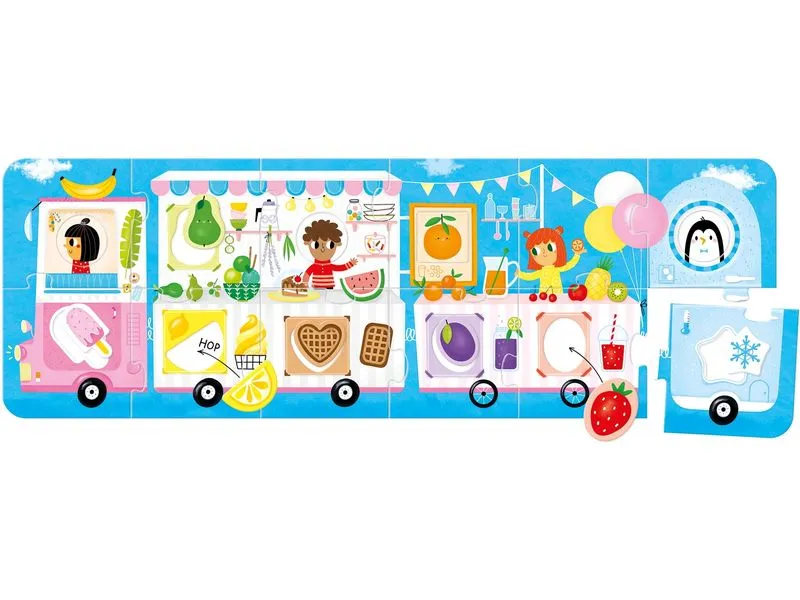 Banana Panda Puzzle Make-A-Match Puzzle Food Truck
