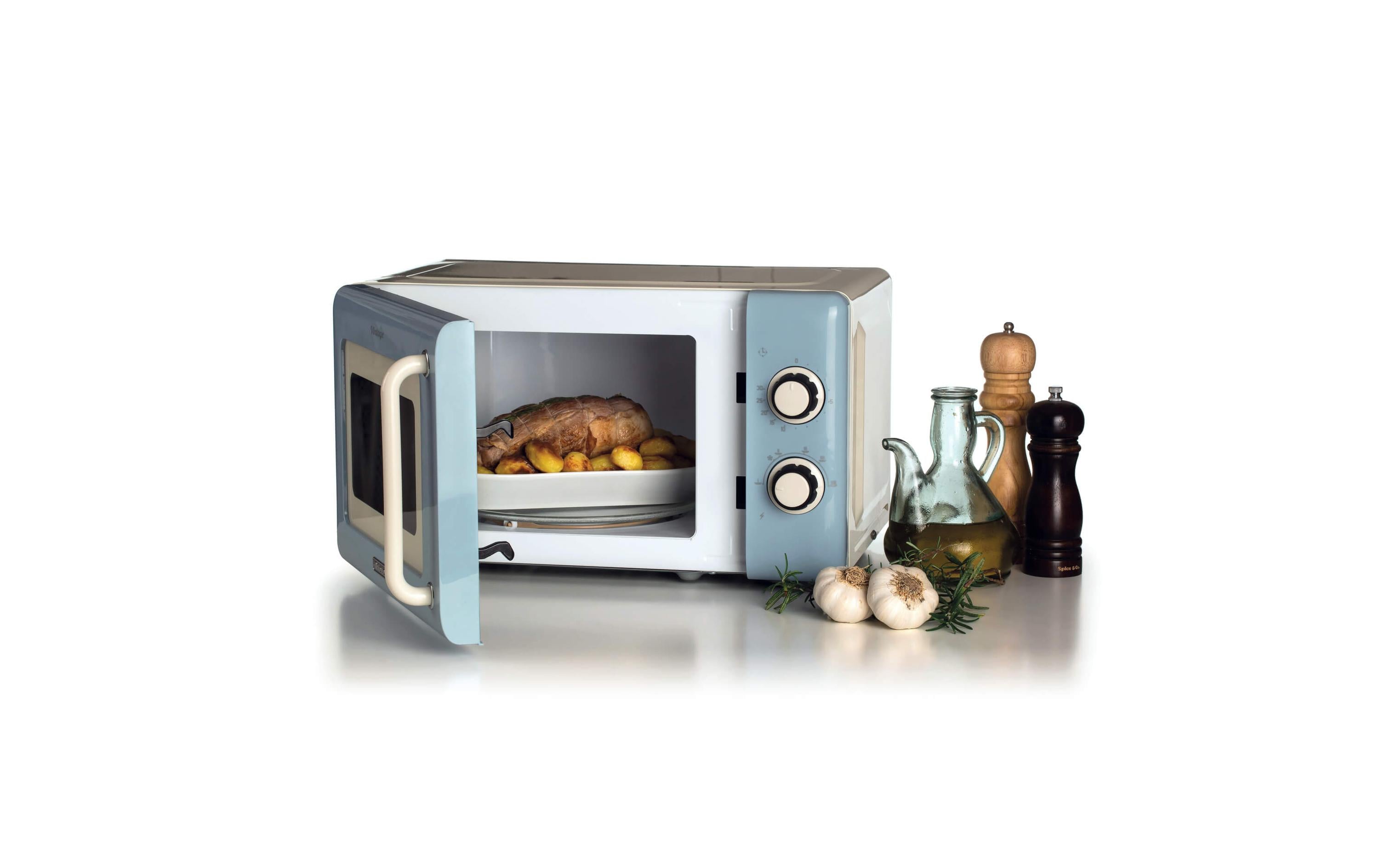 Ariete Mikrowelle Vintage Blau
