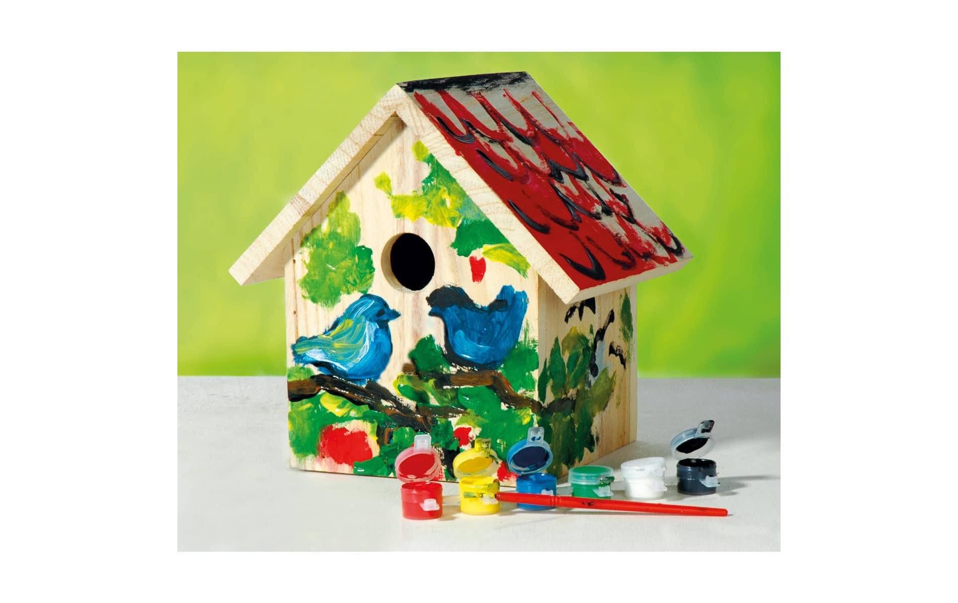 dobar Nistkasten Bastelset, 17.5 x 15.5 x 20.5 cm, Holz