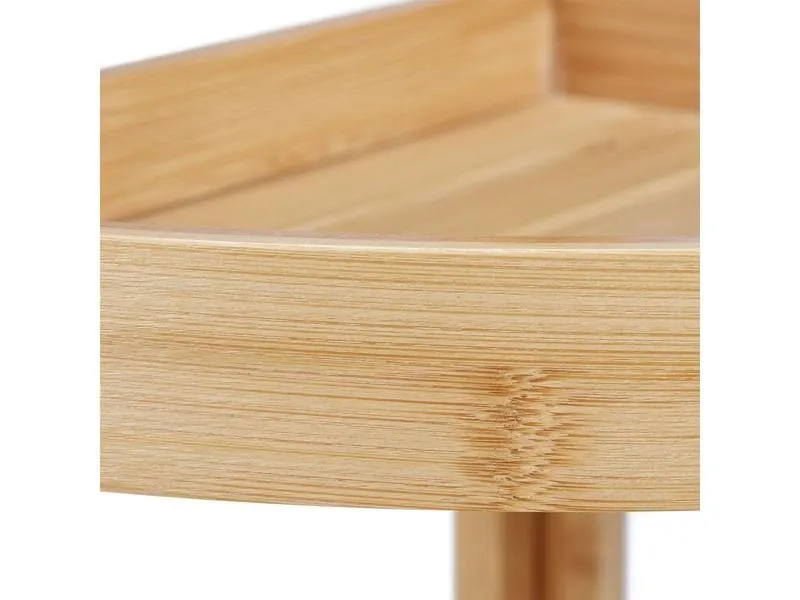 relaxdays Badezimmerregal mit 3 Ablagen 90 x 36.5 x 26 cm, Nature relaxdays Badezimmerregal mit 3 Ablagen 90 x 36.5 x 26 cm, Nature