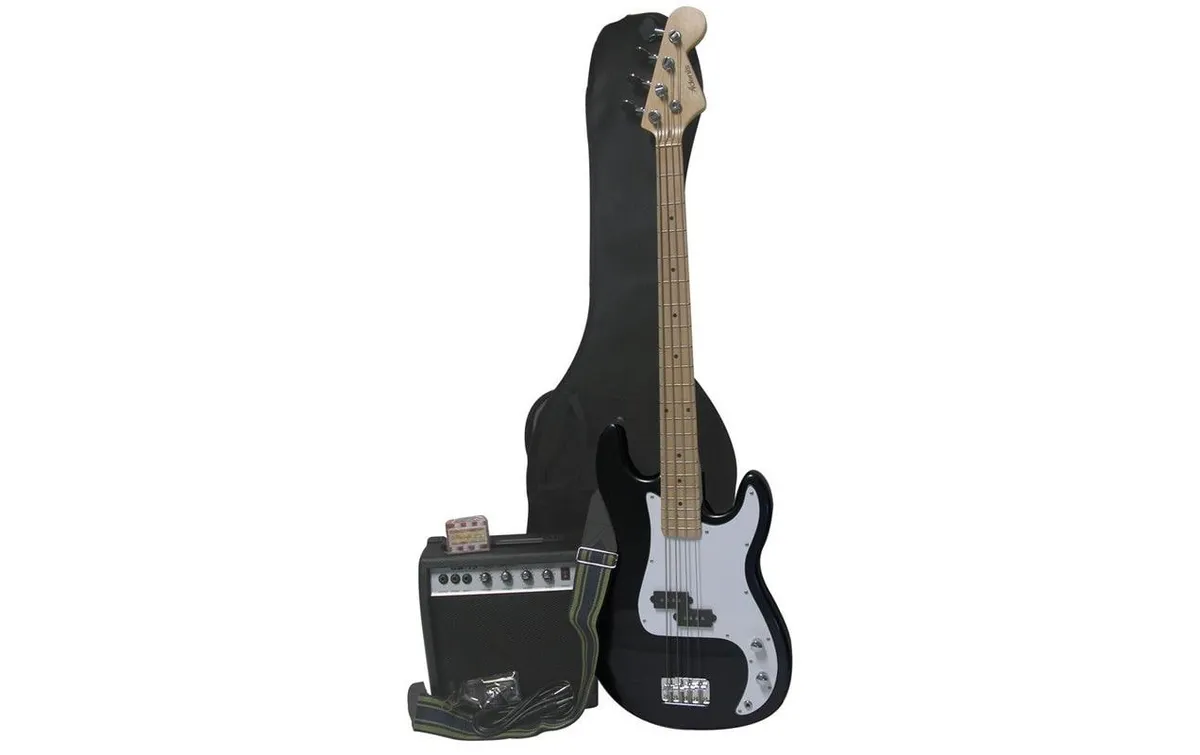 MAX E-Bass GigKit Schwarz