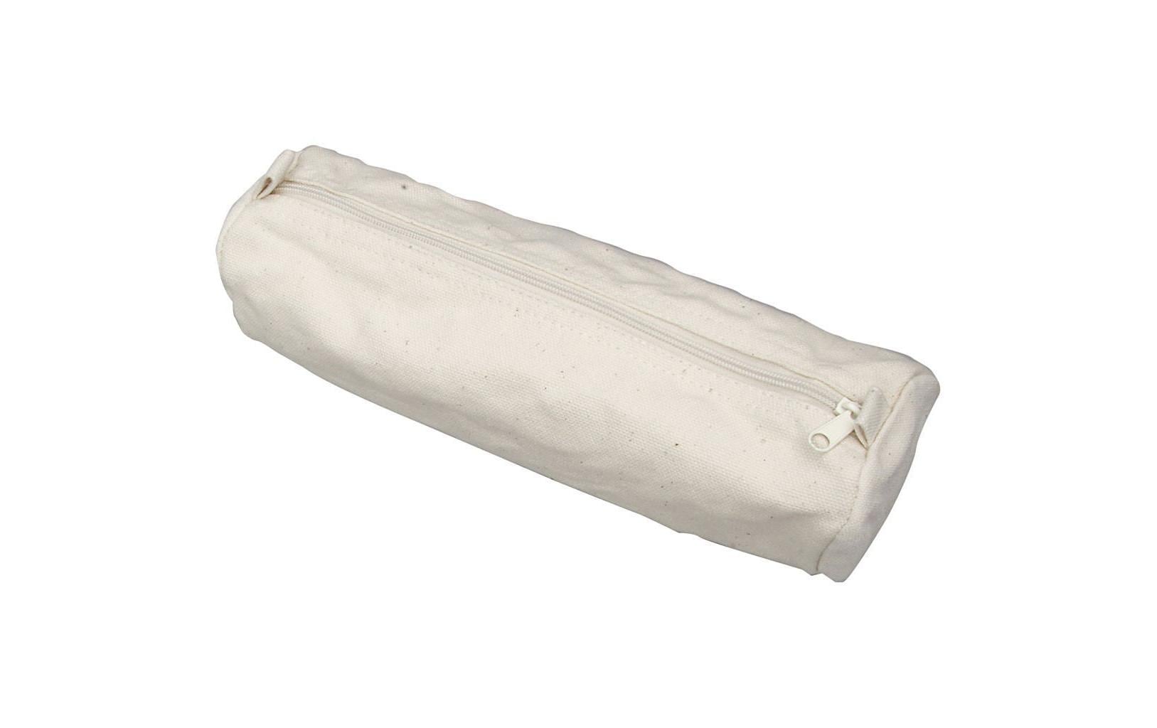 Creativ Company Baumwoll-Schreibetui 6 x 20 cm Baumwolle, Beige