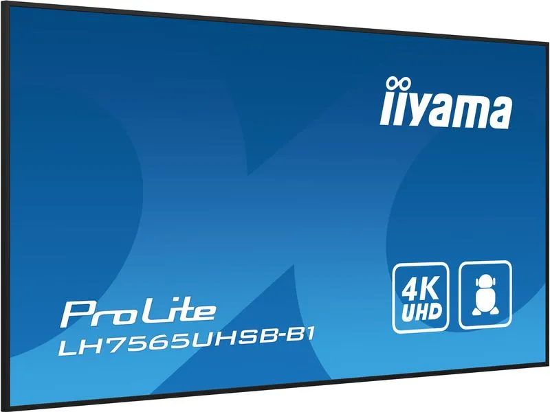iiyama Public Display ProLite LH7565UHSB-B1 74.5 iiyama Public Display ProLite LH7565UHSB-B1 74.5