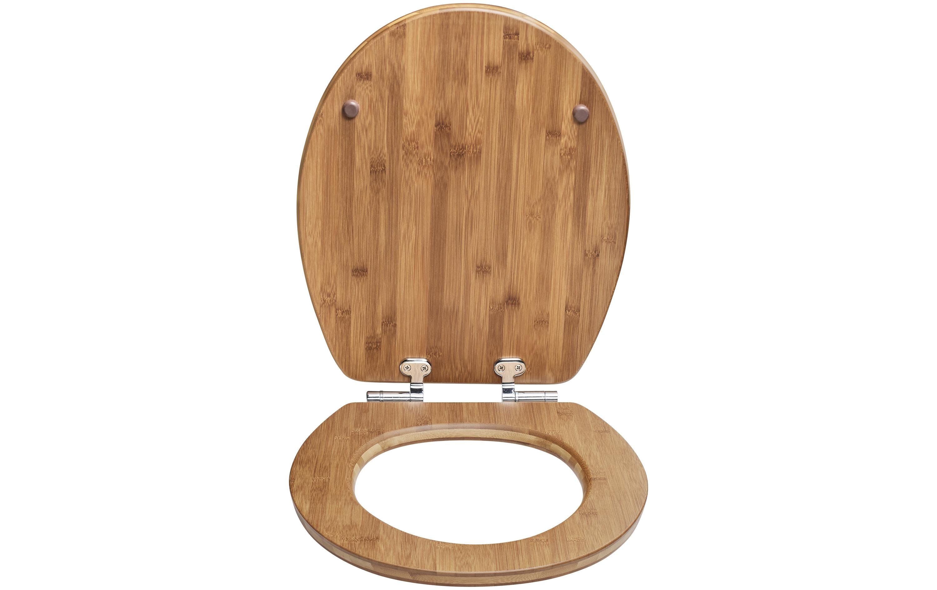 diaqua® Toilettensitz Lyon mit Absenkautomatik, Braun