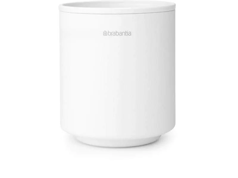 Brabantia Zahnputzbecher Mindset Weiss Brabantia Zahnputzbecher Mindset Weiss