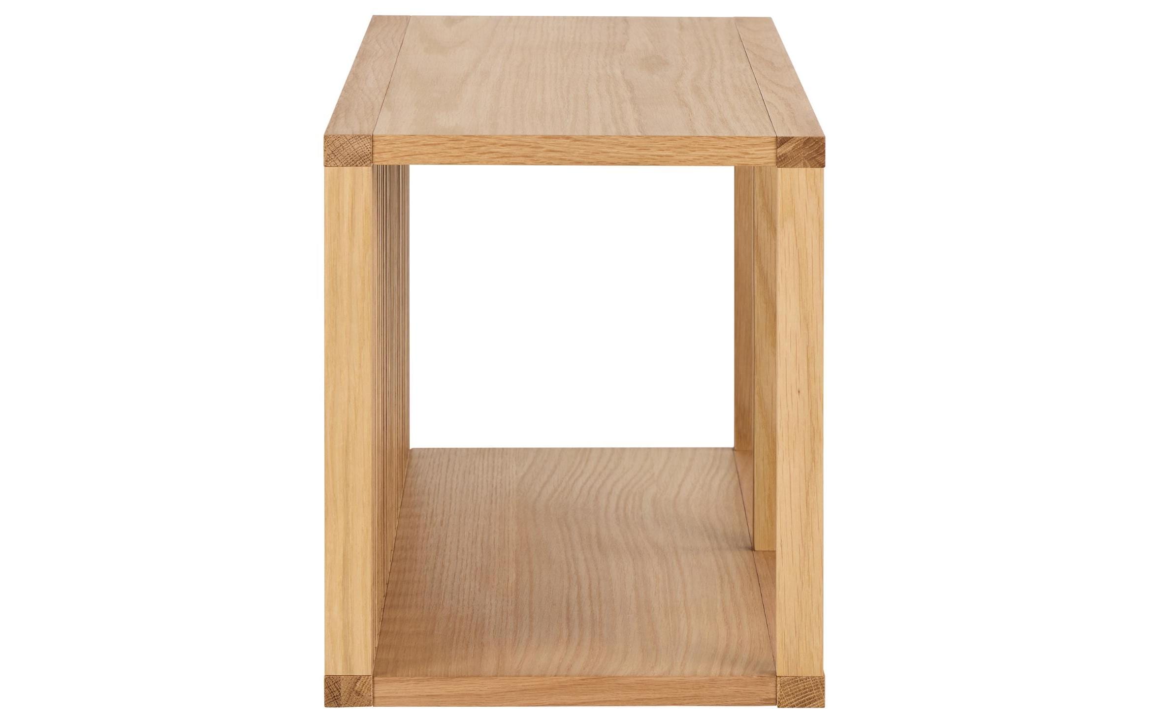 AC Design Wandregal Wellington Hellbraun, 67 x 31 x 35.5 cm