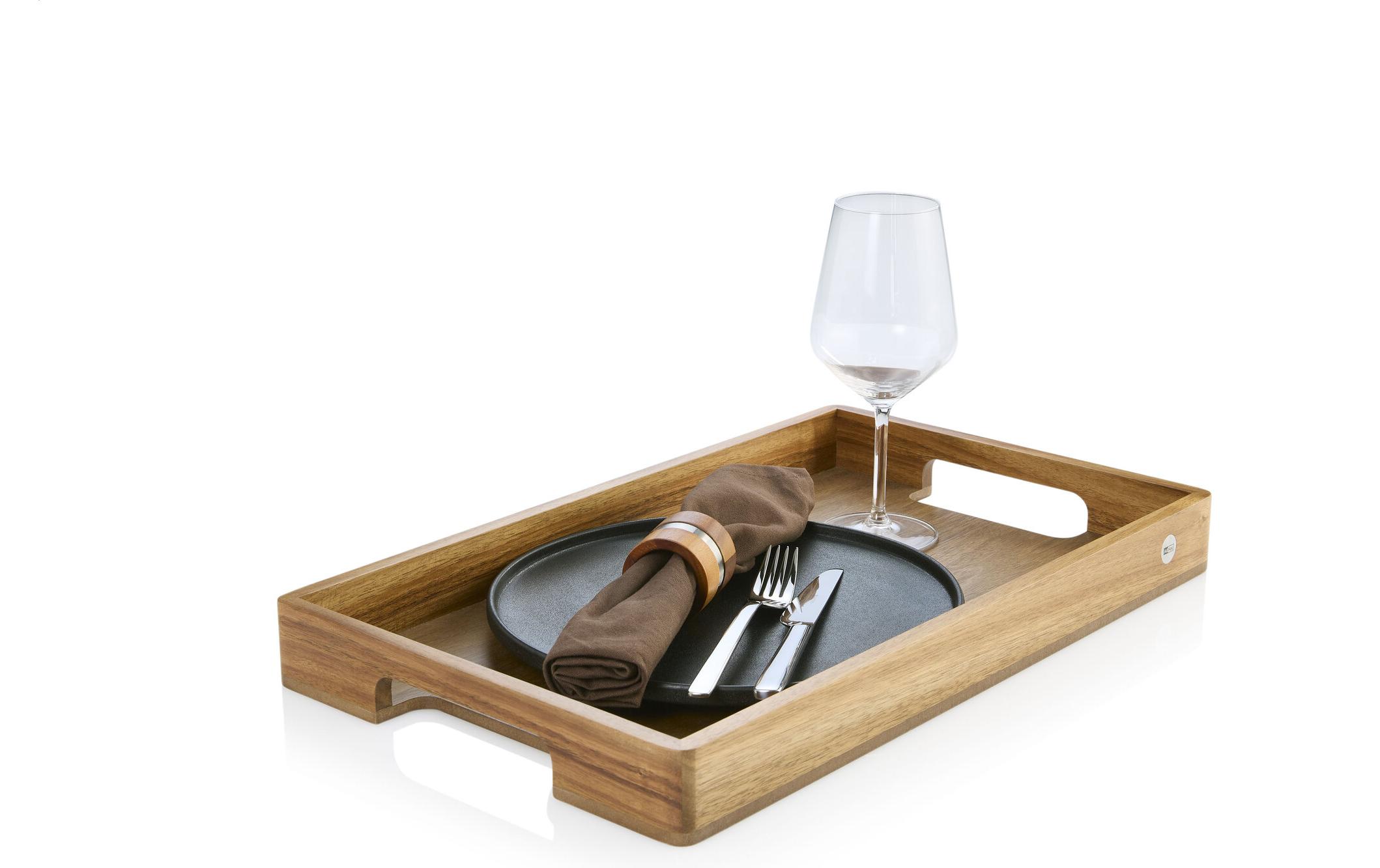 AdHoc Serviertablett Serve 50 x 30 cm, Walnuss AdHoc Serviertablett Serve 50 x 30 cm, Walnuss