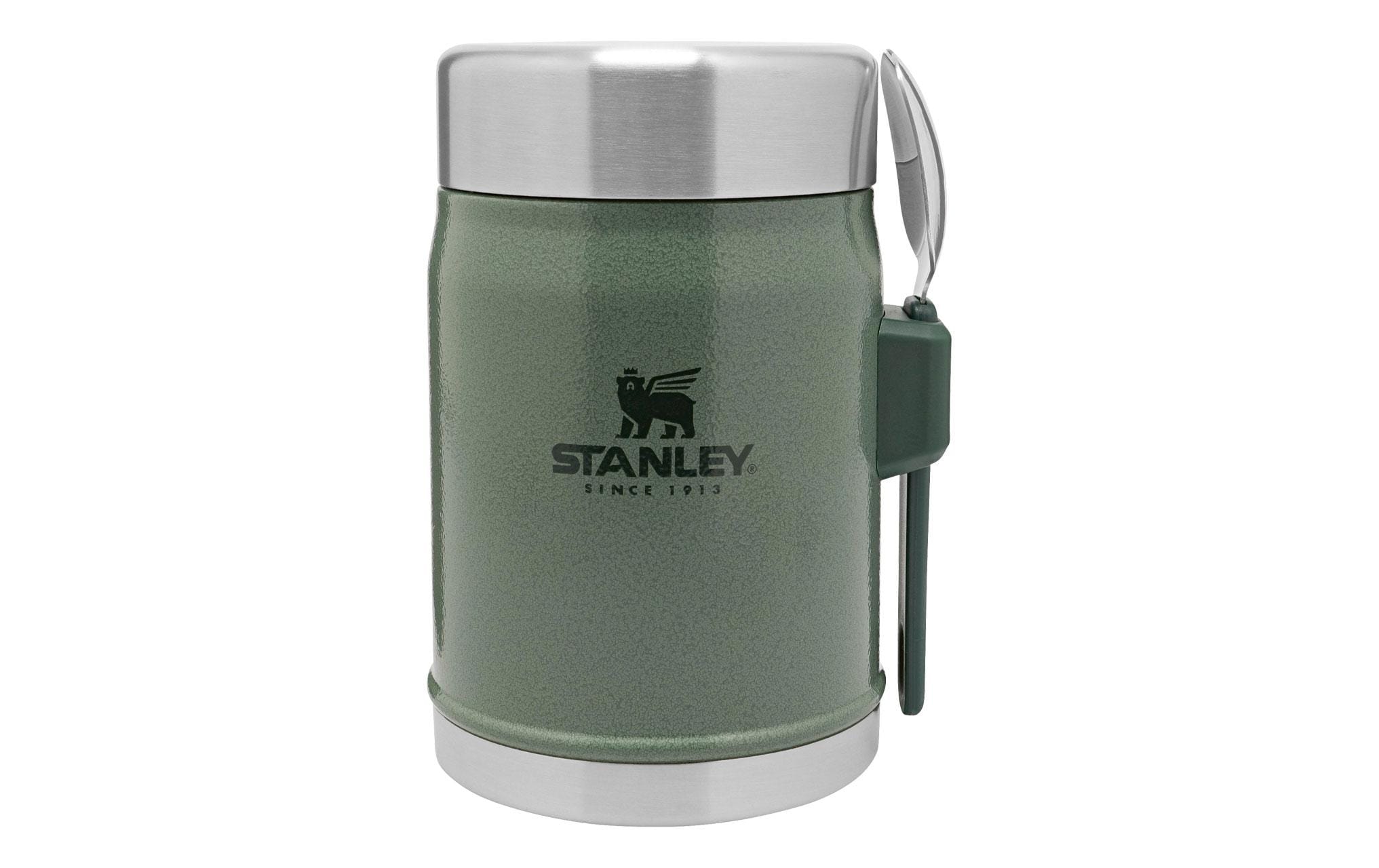 Stanley 1913 Thermo-Foodbehälter Legendary Food Jar + Spork 0.4 l, Grün Stanley 1913 Thermo-Foodbehälter Legendary Food Jar + Spork 0.4 l, Grün