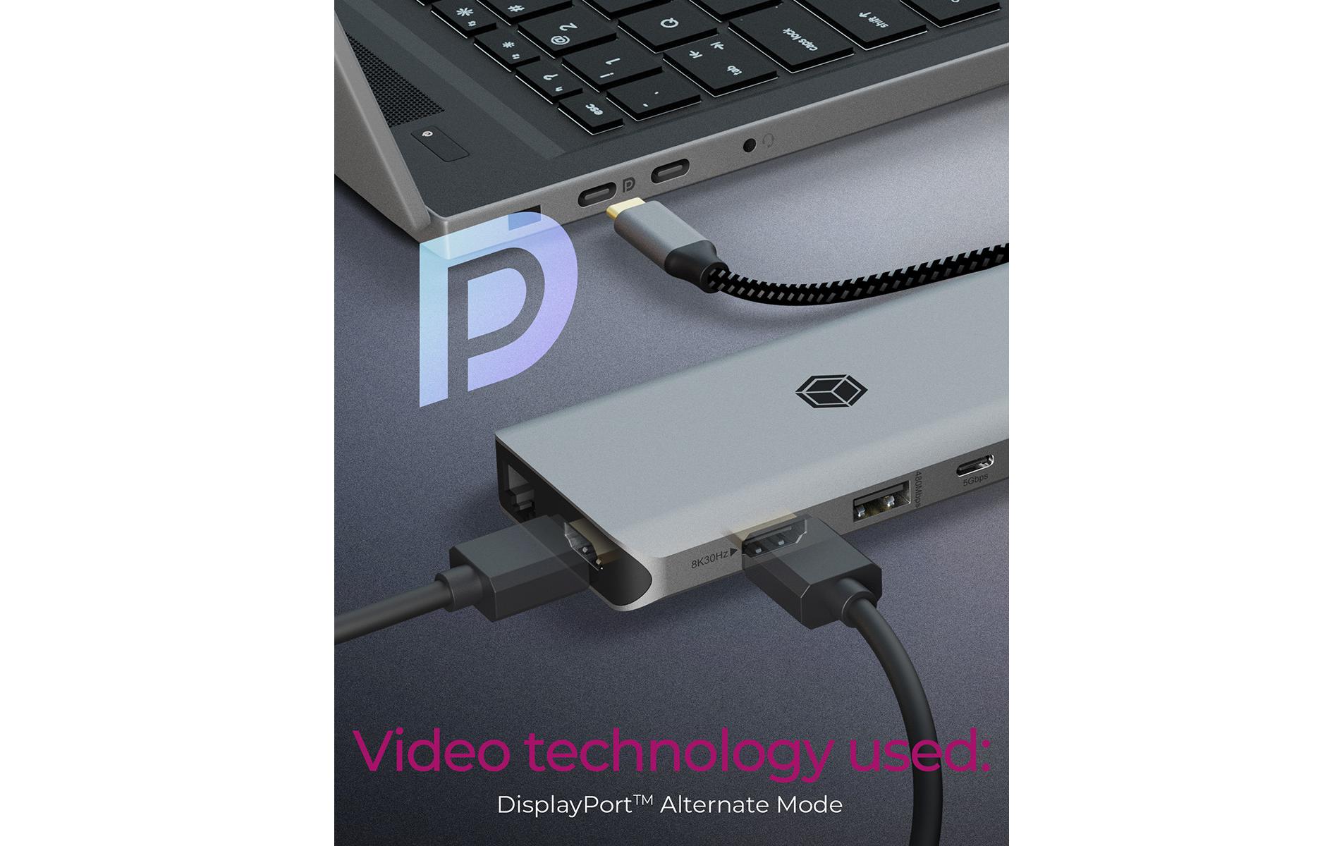 ICY BOX Dockingstation 12-in-1 USB Type-C IB-DK4061-CPD