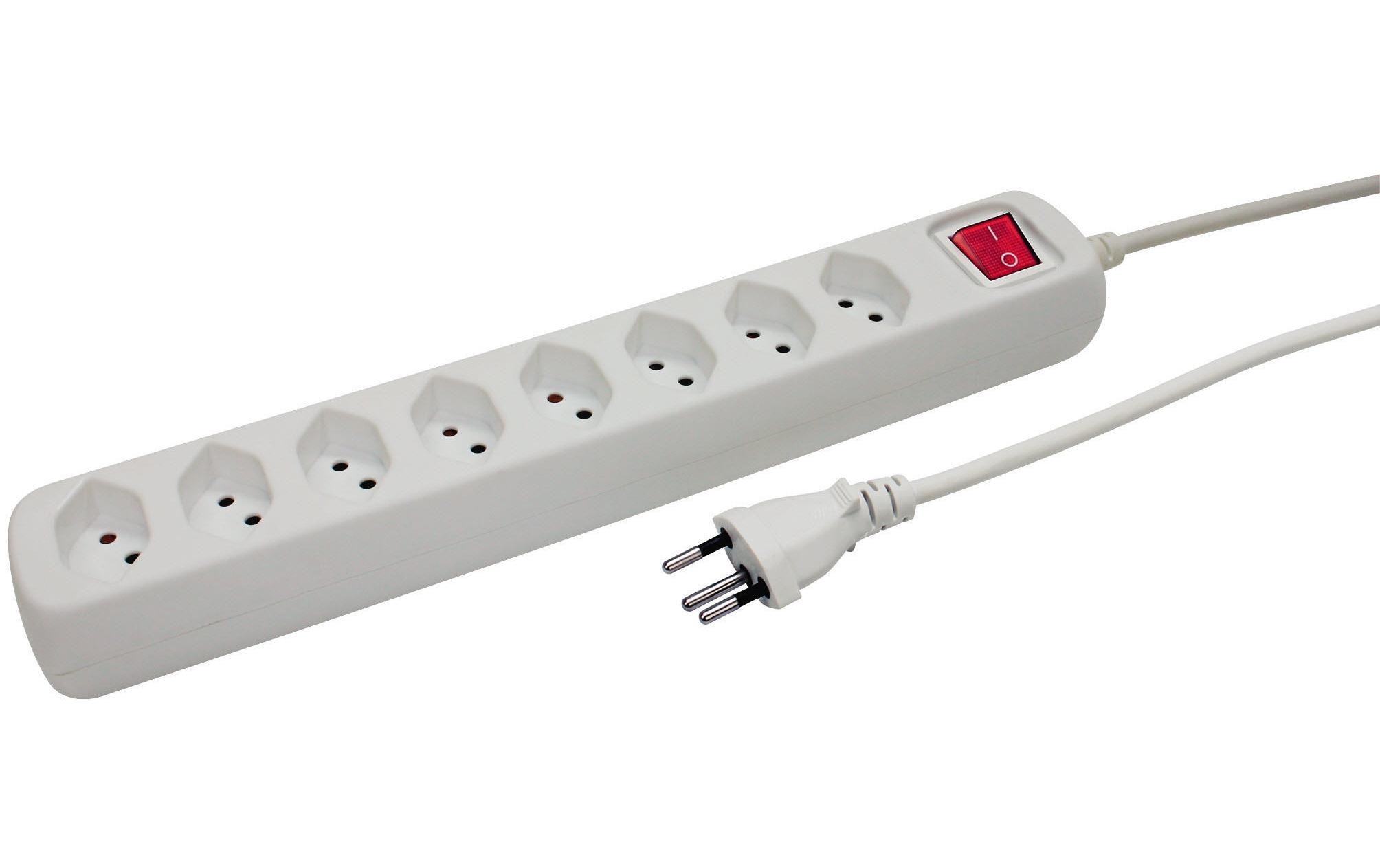STEFFEN Steckdosenleiste POWER EASY 8x T13