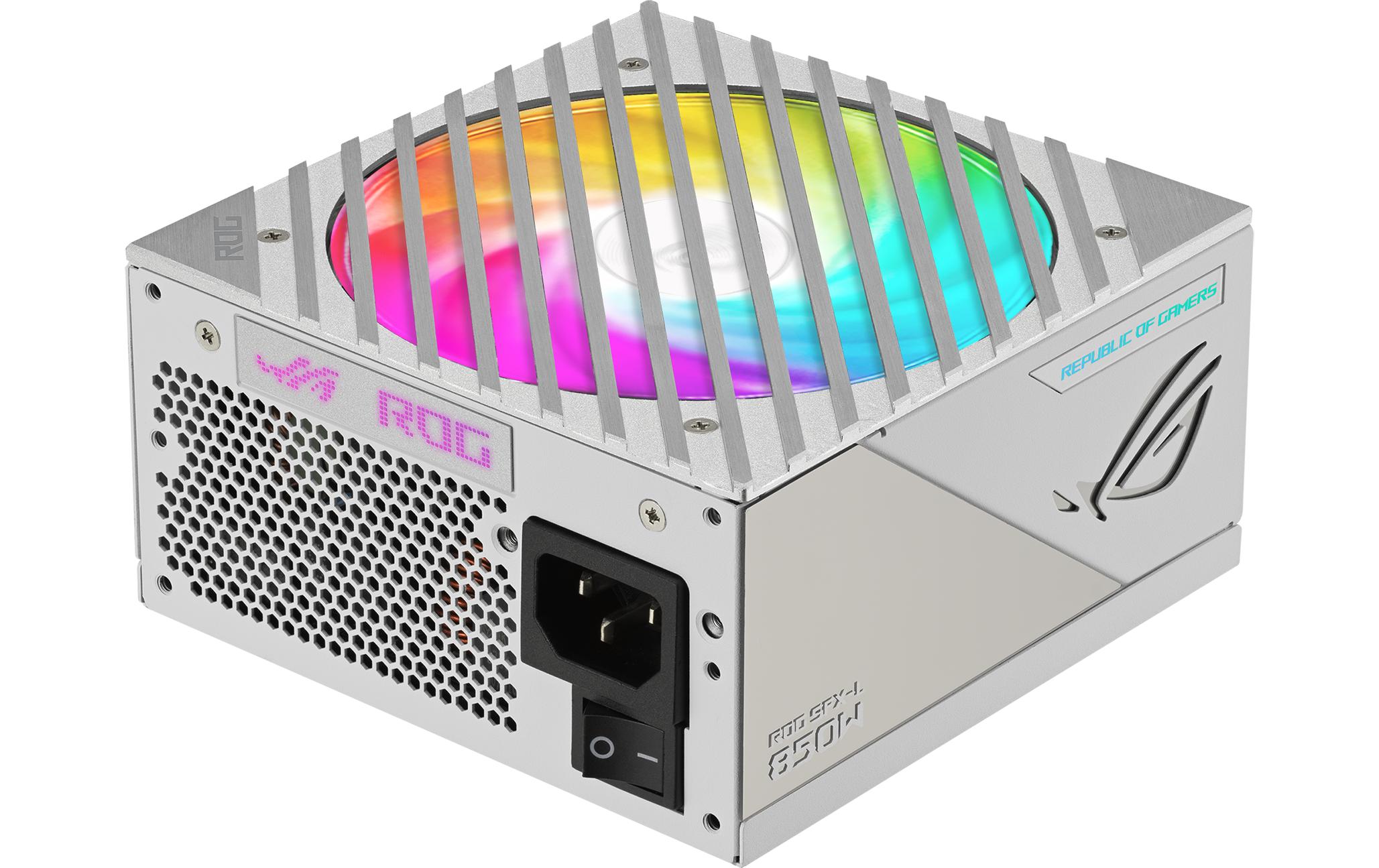 ASUS ROG Netzteil Loki SFX-L 850 W White Edition ASUS ROG Netzteil Loki SFX-L 850 W White Edition