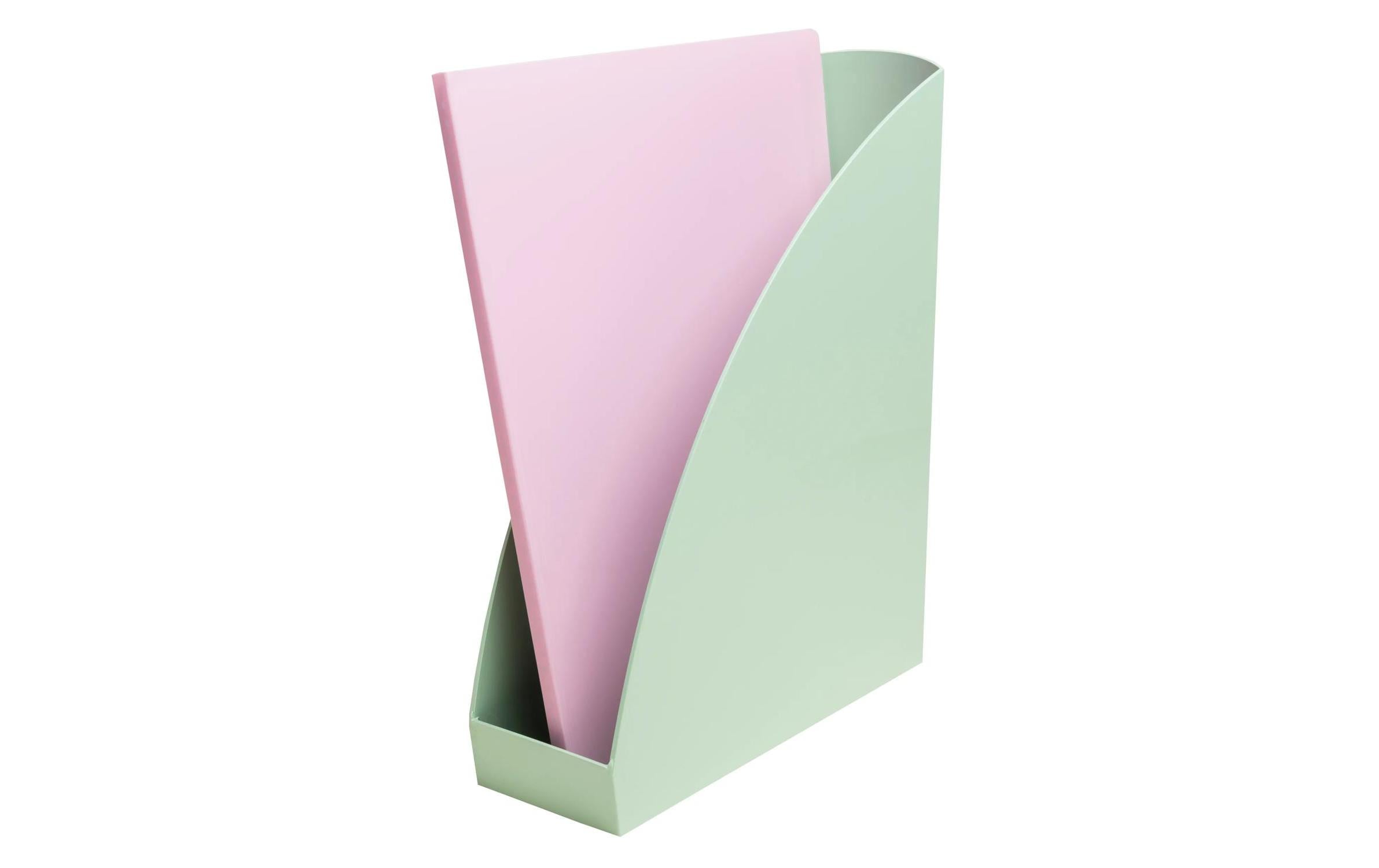 Exacompta Stehsammler Mag-Cube Autentik, A4+, Salbei