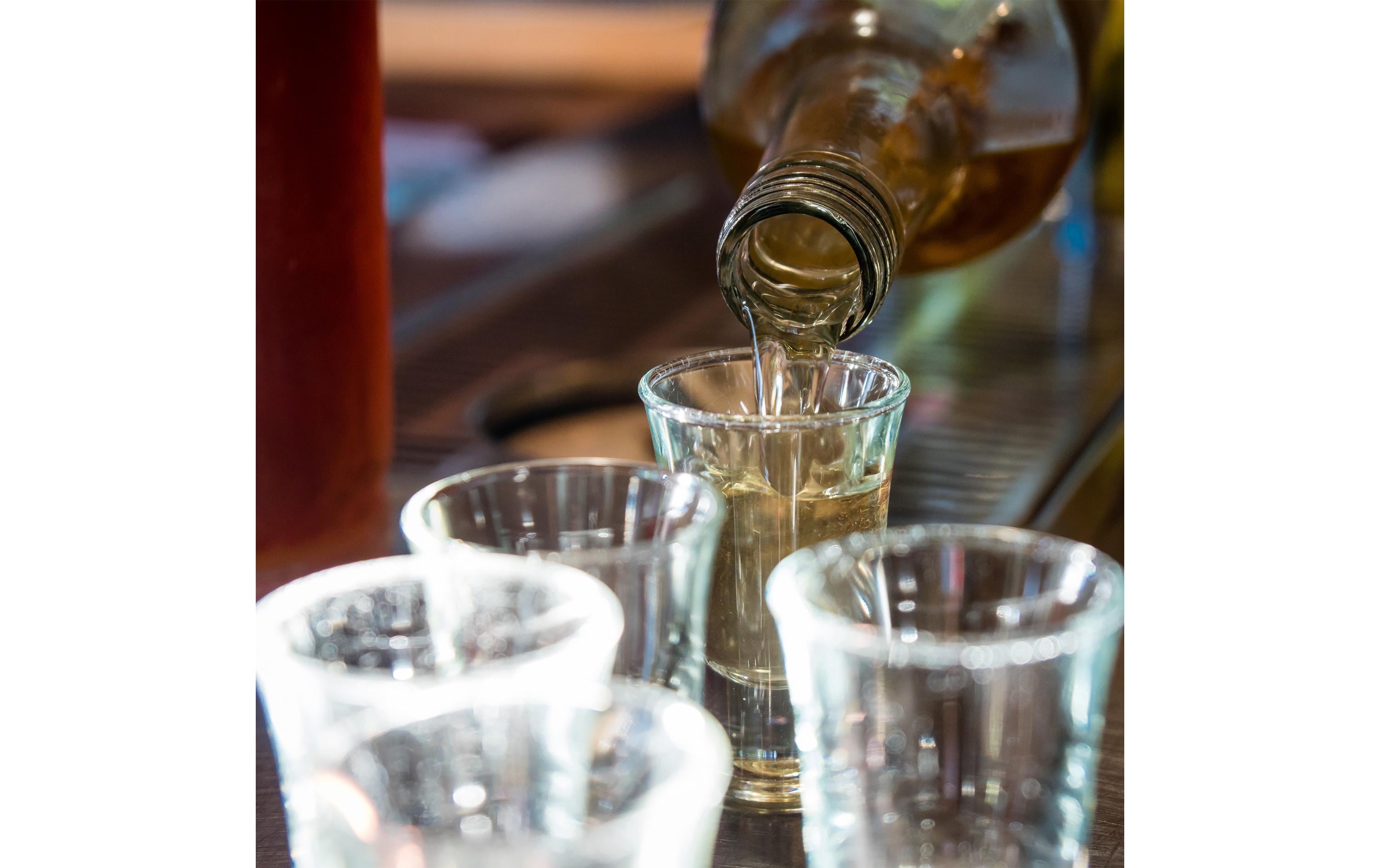 relaxdays Schnapsglas 4 cl, 12 Stück