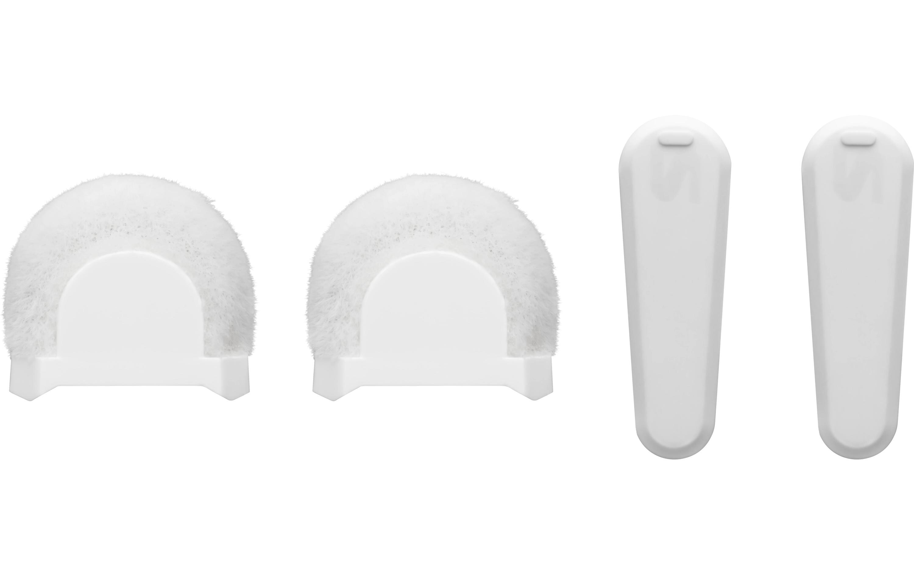 Shure Erstatzclip und Windschütze AMV-LAV-WS/W Set