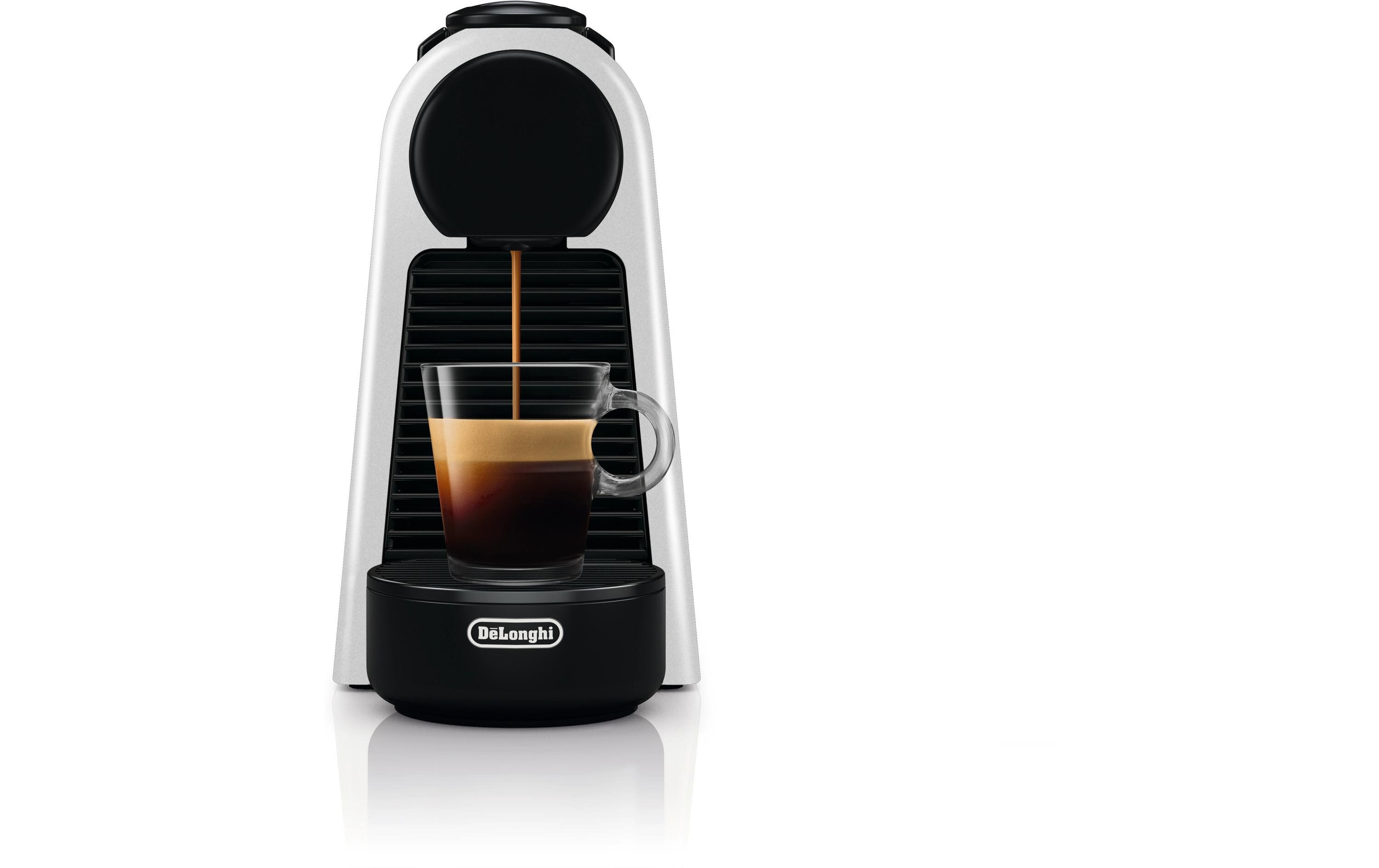 De'Longhi Portionskaffeemaschine Essenza Mini EN85.S Silber