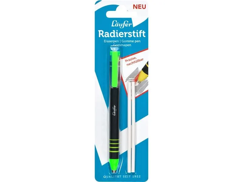 Läufer Radiergummi Grün
