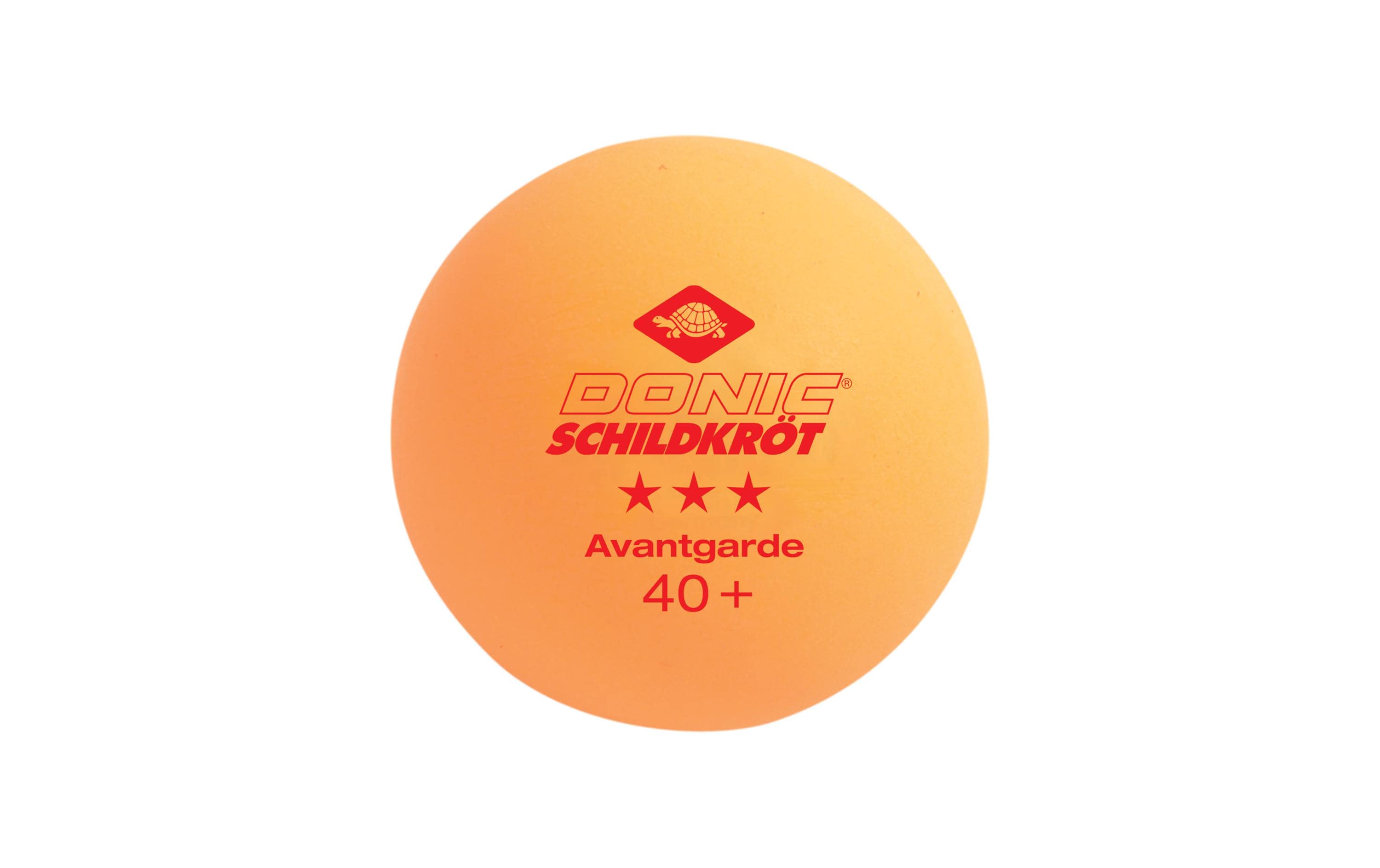 DONIC Schildkröt Tischtennisball 3-Stern Avantgarde 6er Set DONIC Schildkröt Tischtennisball 3-Stern Avantgarde 6er Set