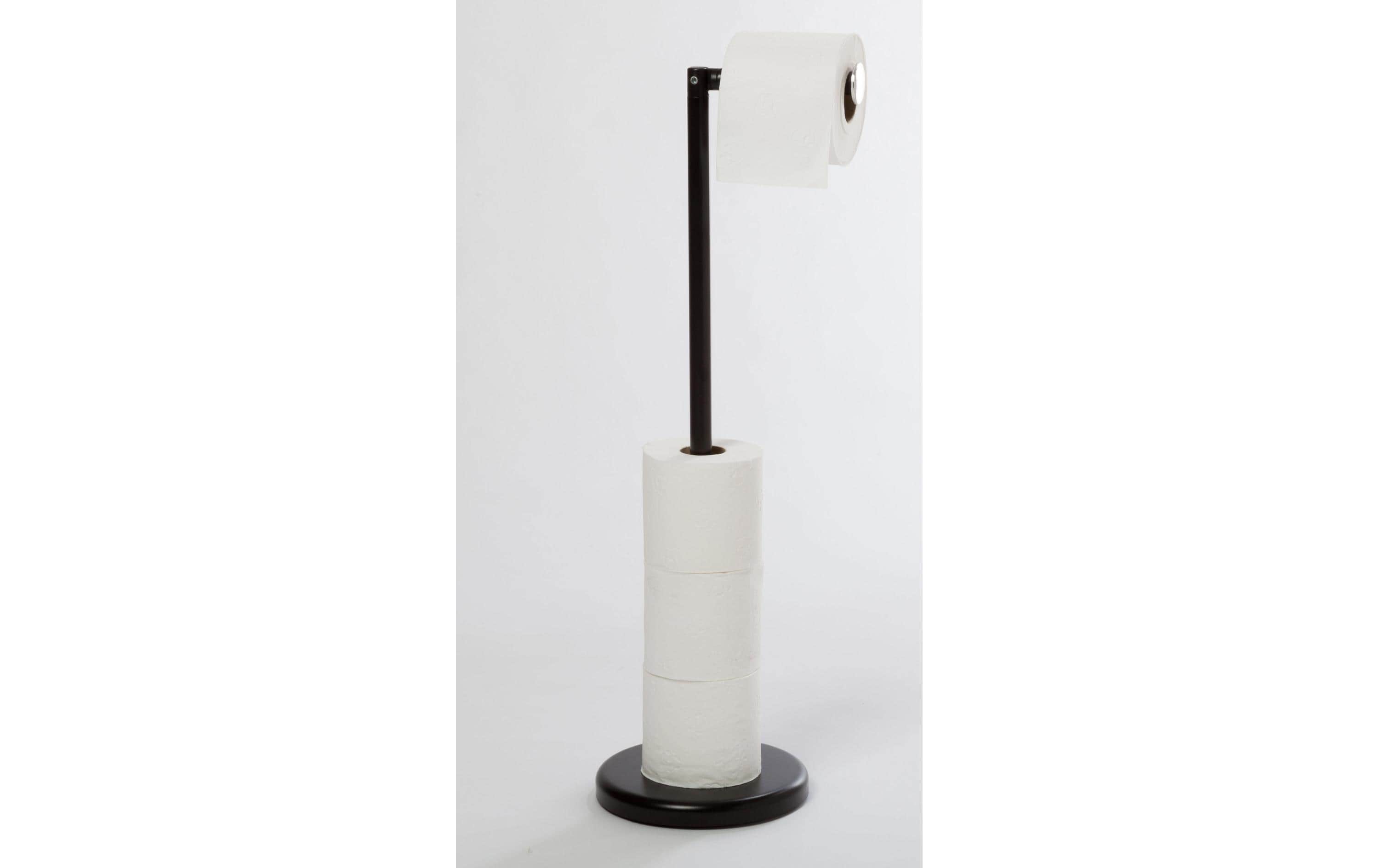 spirella Toilettenpapierhalter Chic Schwarz