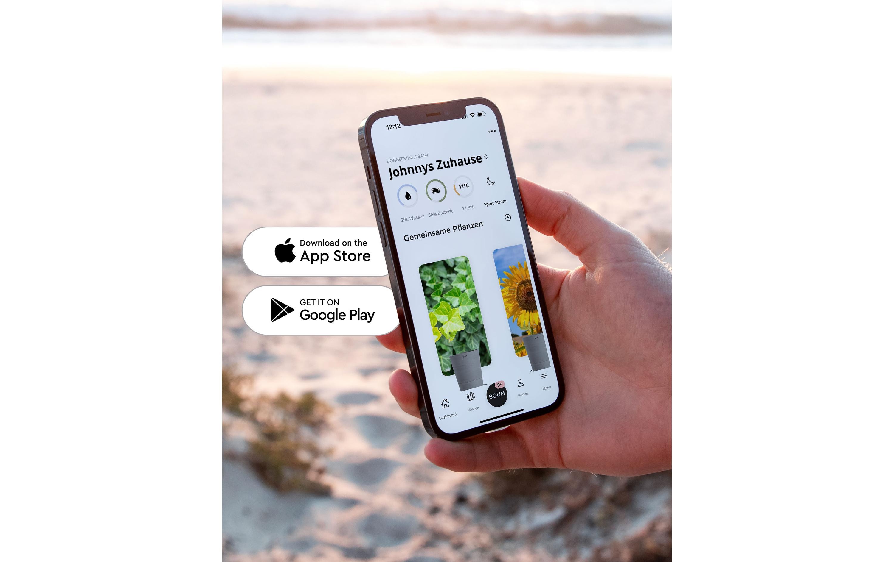 Boum Boum 2 Steuerung & Wassertank Grau