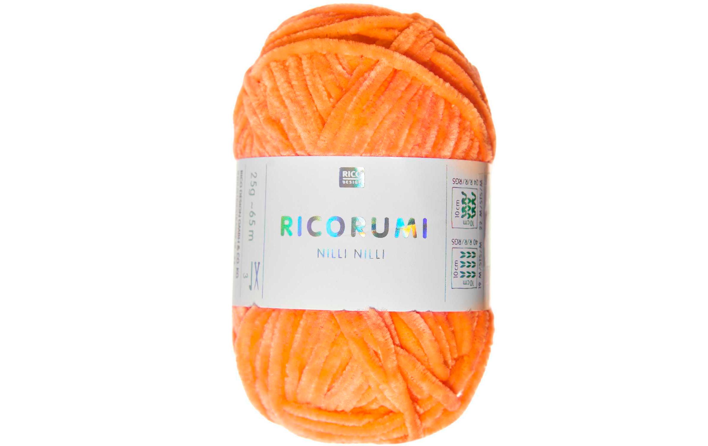 Rico Design Wolle Ricorumi Nilli Nilli Neonorange